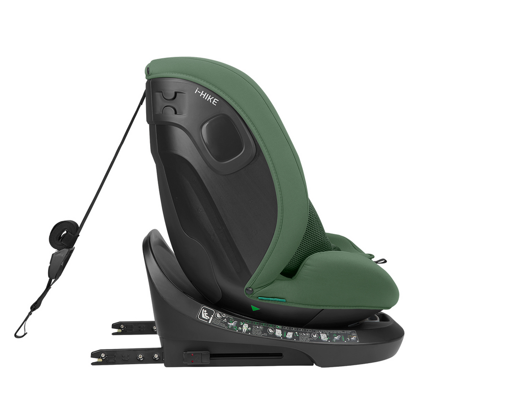 Silla de coche 40-150 cm i-Hike i-SIZE verde militar 2026