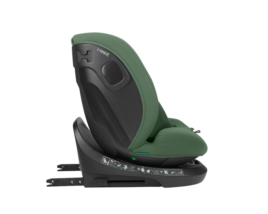 Silla de coche 40-150 cm i-Hike i-SIZE verde militar 2026
