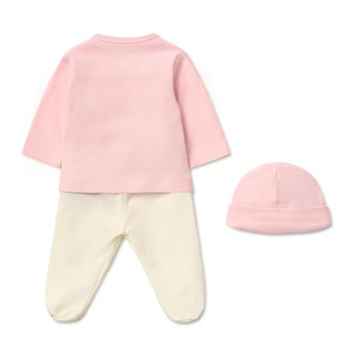 SET BEBÉ PRIMERA PUESTA TOUS ROSA