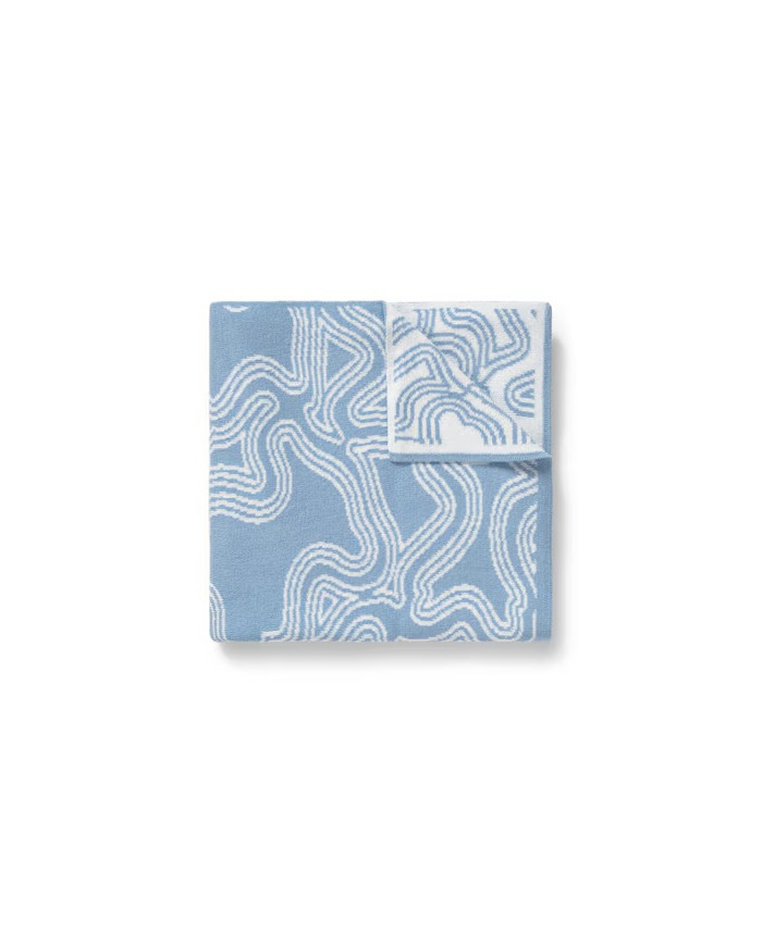 MANTA REVERSIBLE NILO TOUS AZUL