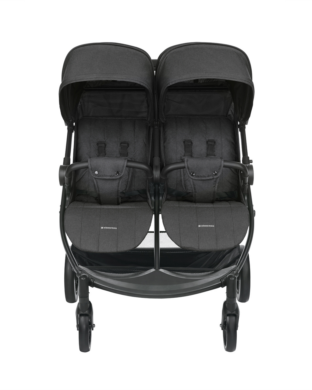 Carrito gemelar Happy 2 Negro