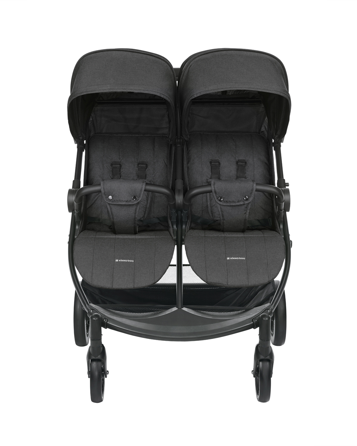 Carrito gemelar Happy 2 Negro