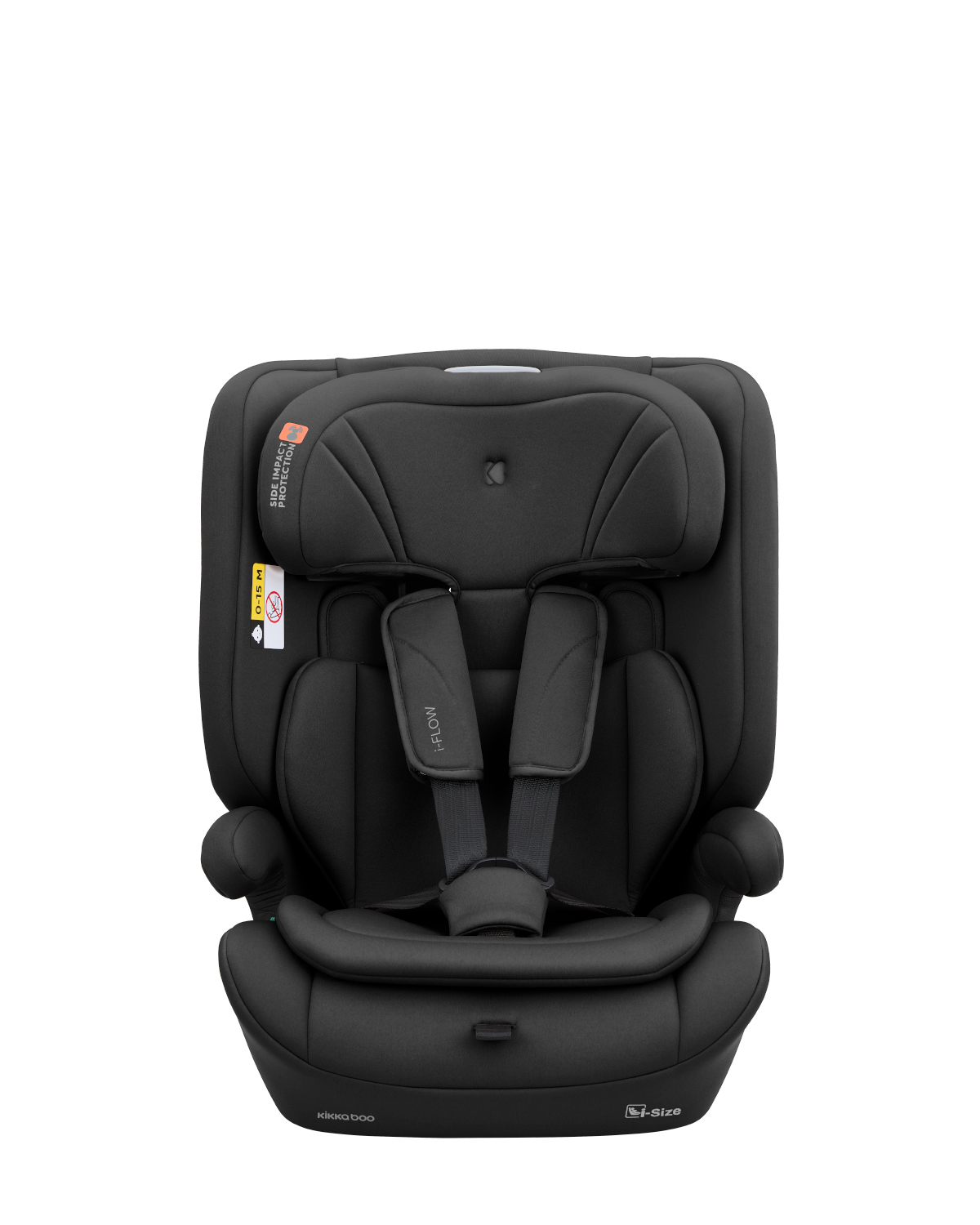 Silla de coche 76-150 cm i-Flow i-SIZE Negro