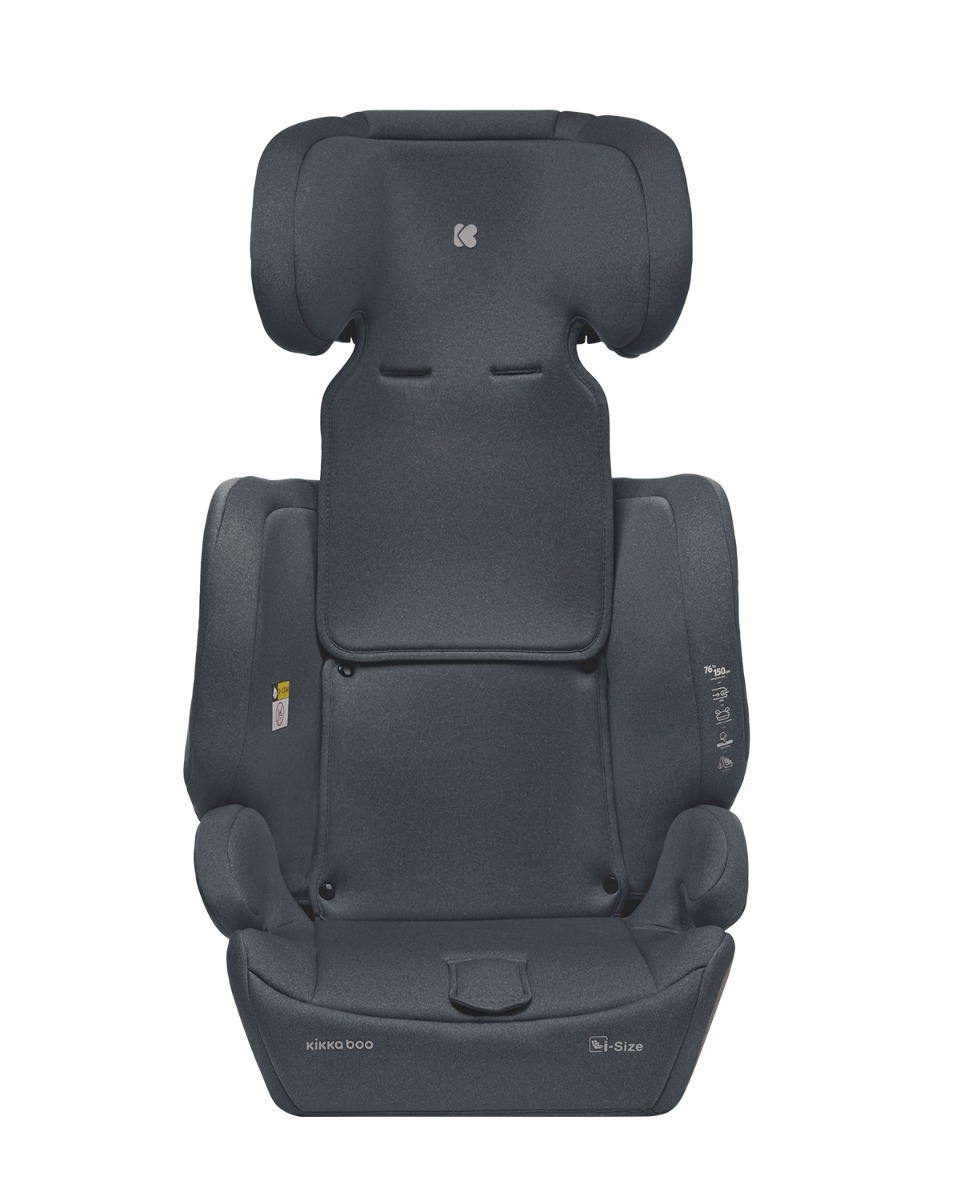 Silla de coche 76-150 cm i-Bronn i-SIZE Gris