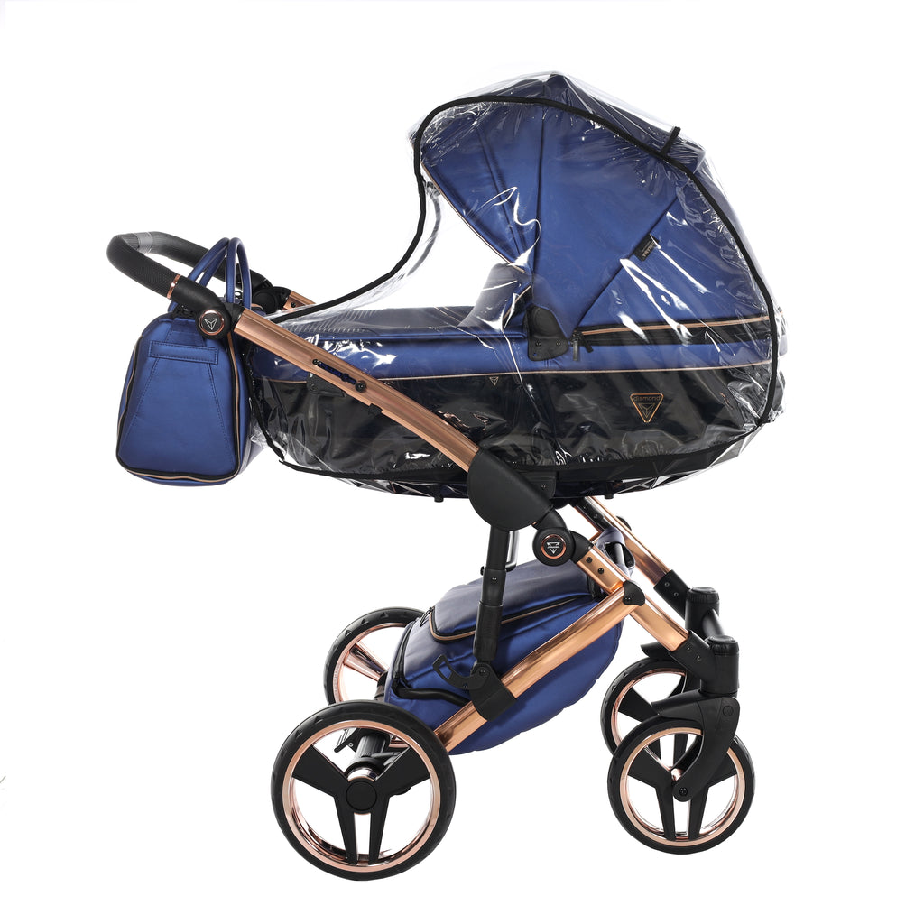 Carro de bebé Junama Fluo azul