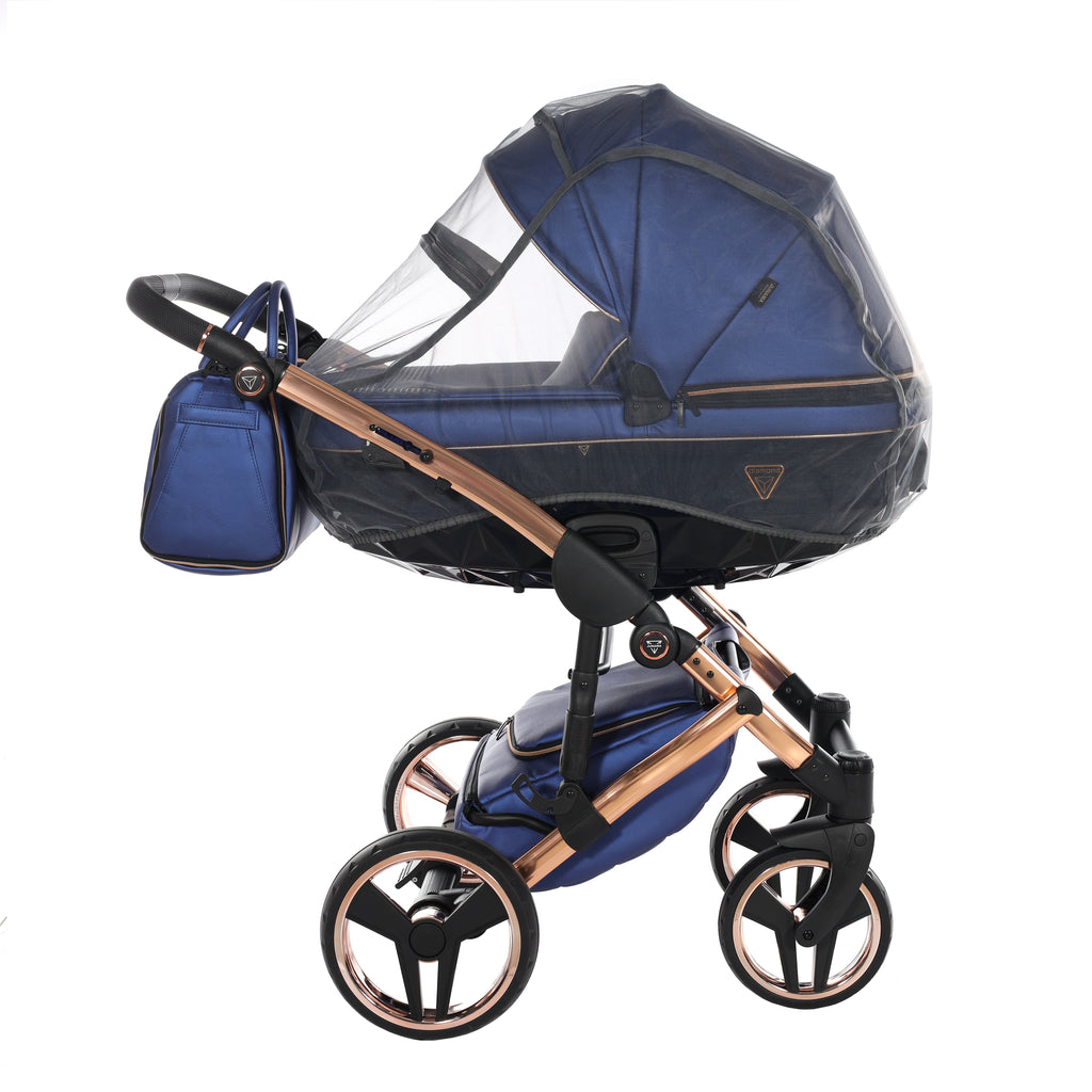 Carro de bebé Junama Fluo azul