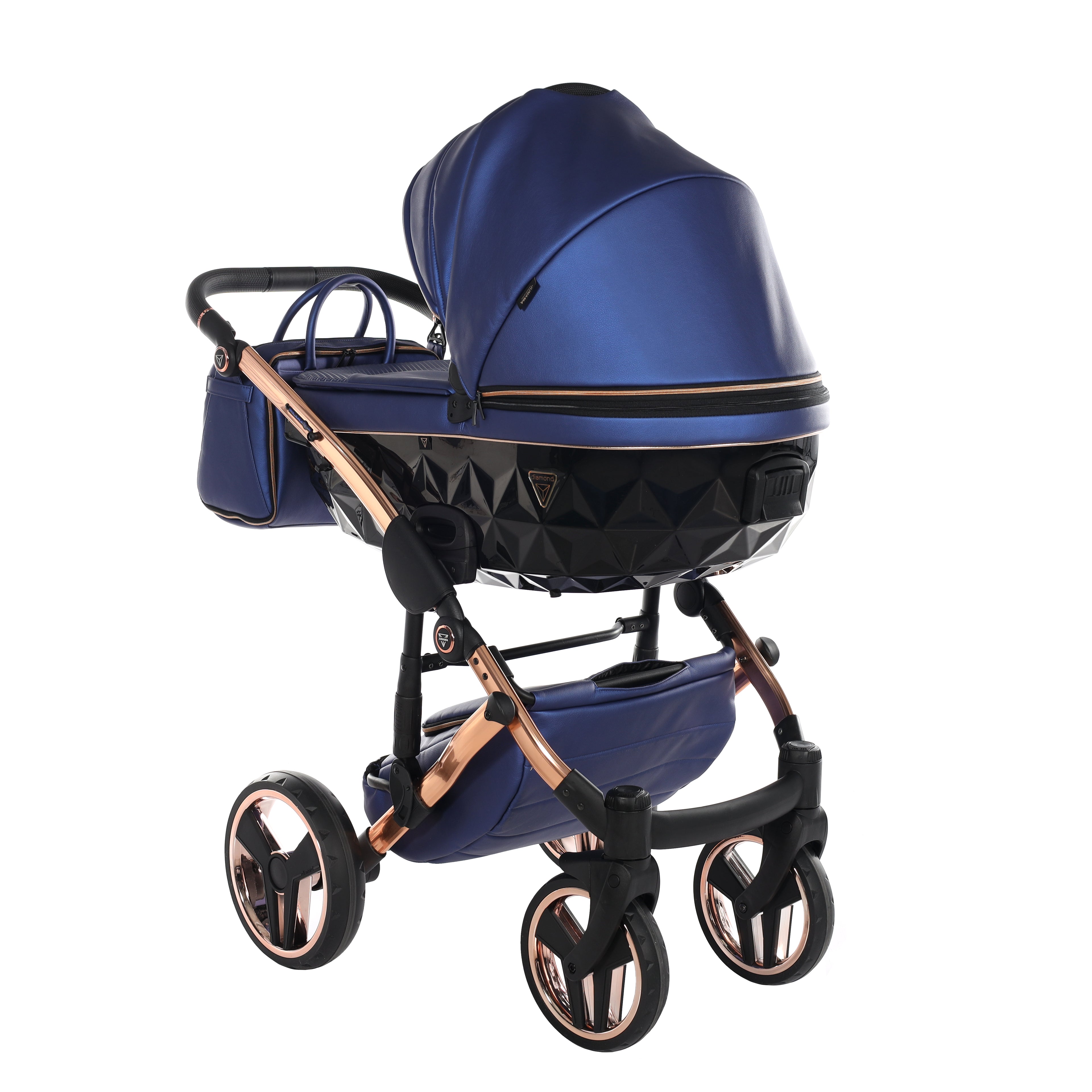 Carro de bebé Junama Fluo azul