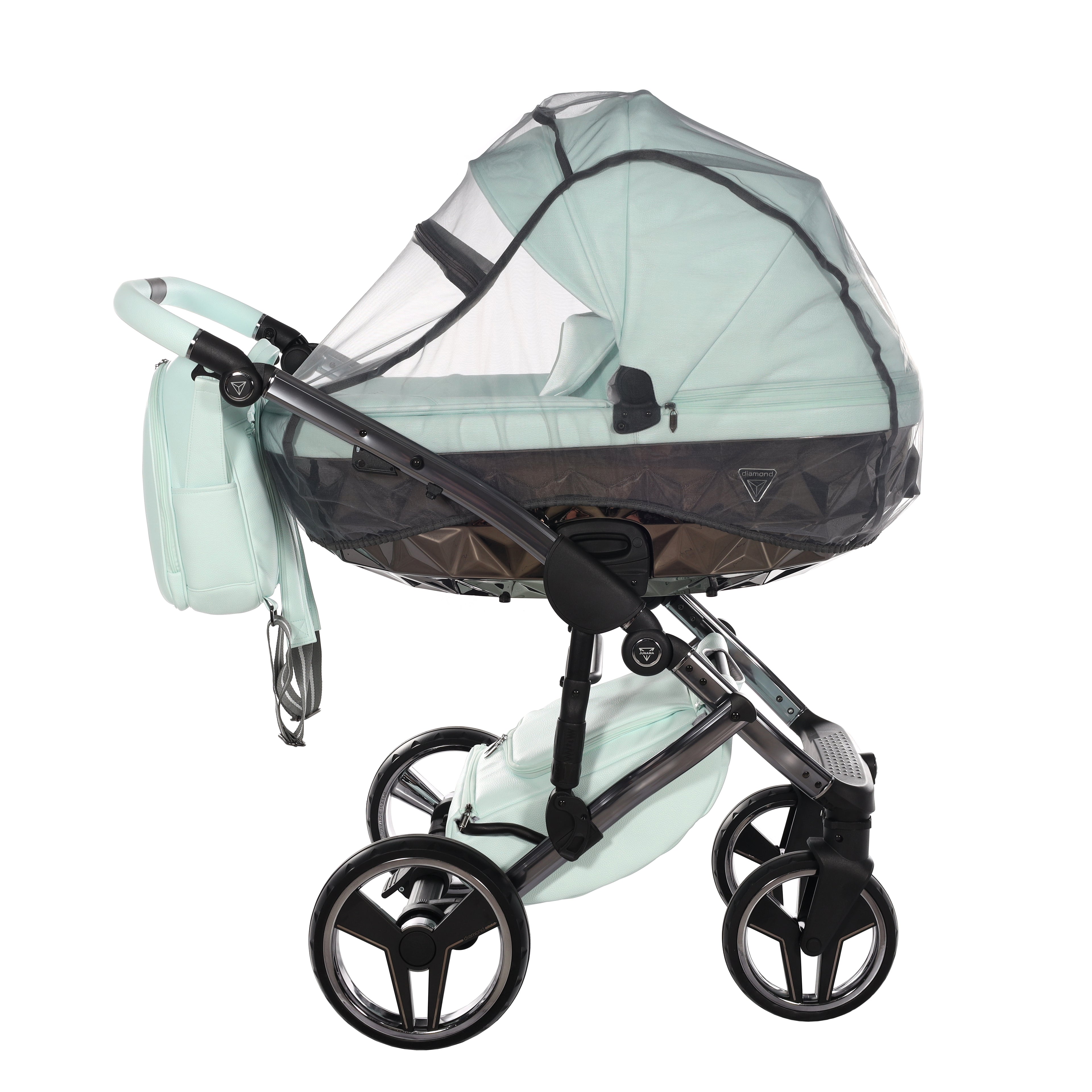 Carro de bebé Junama Hand Craft menta