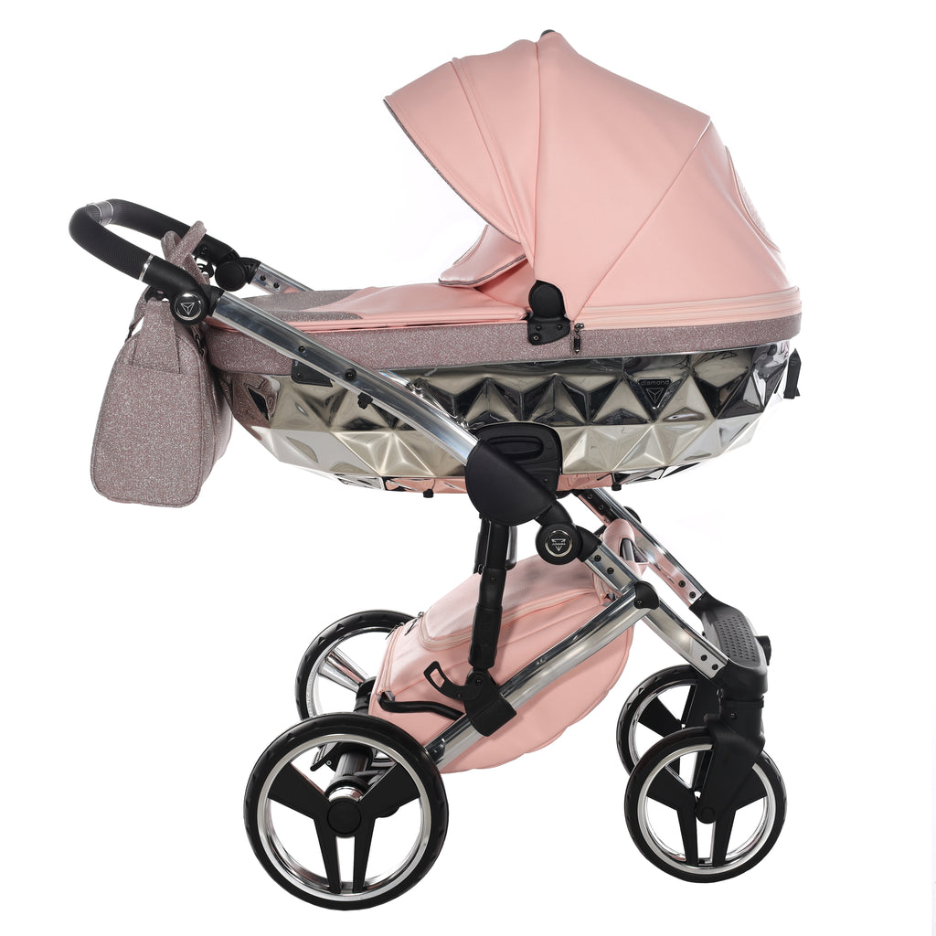 Carro de bebé Junama Hand Craft Glitter Rosa