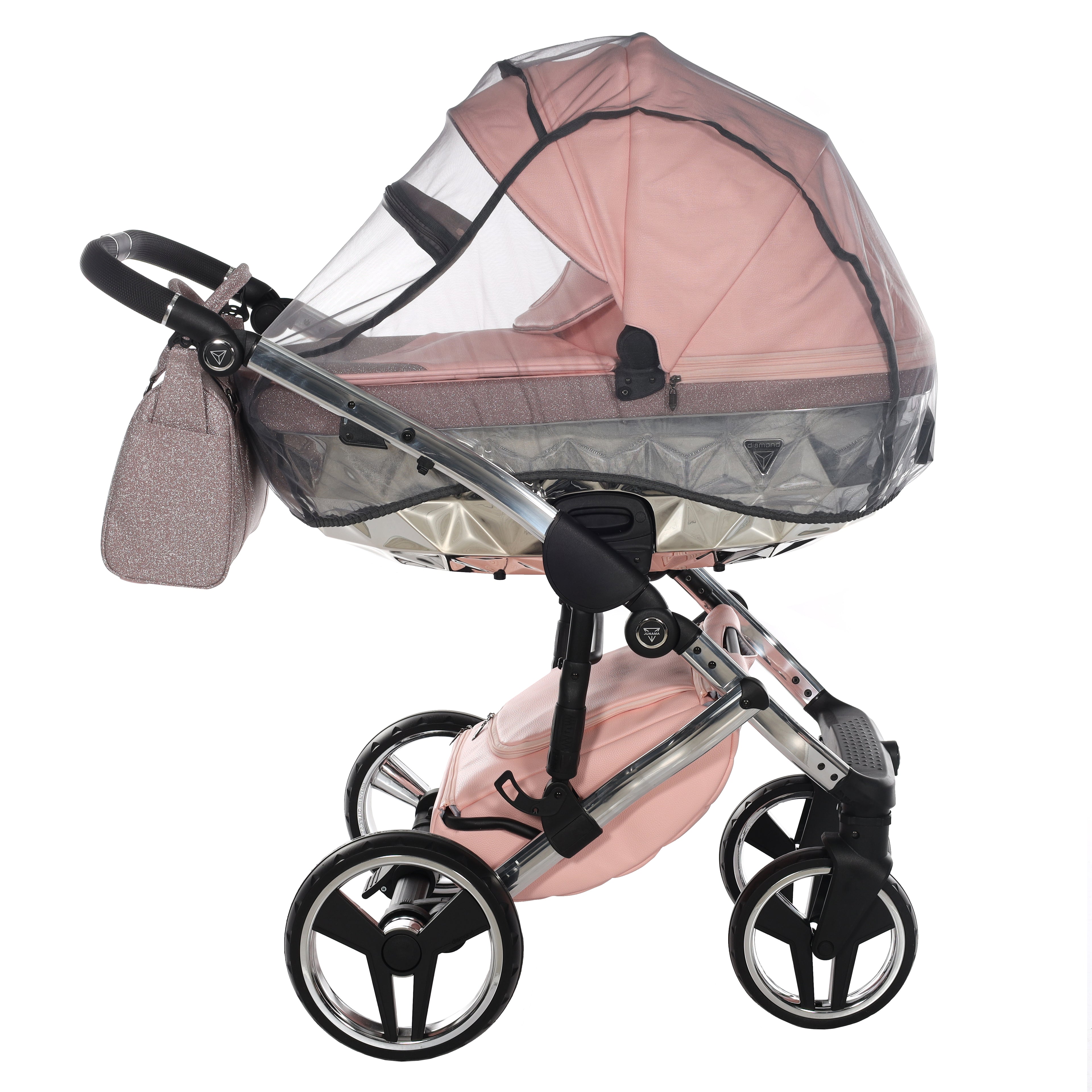 Carro de bebé Junama Hand Craft Glitter Rosa