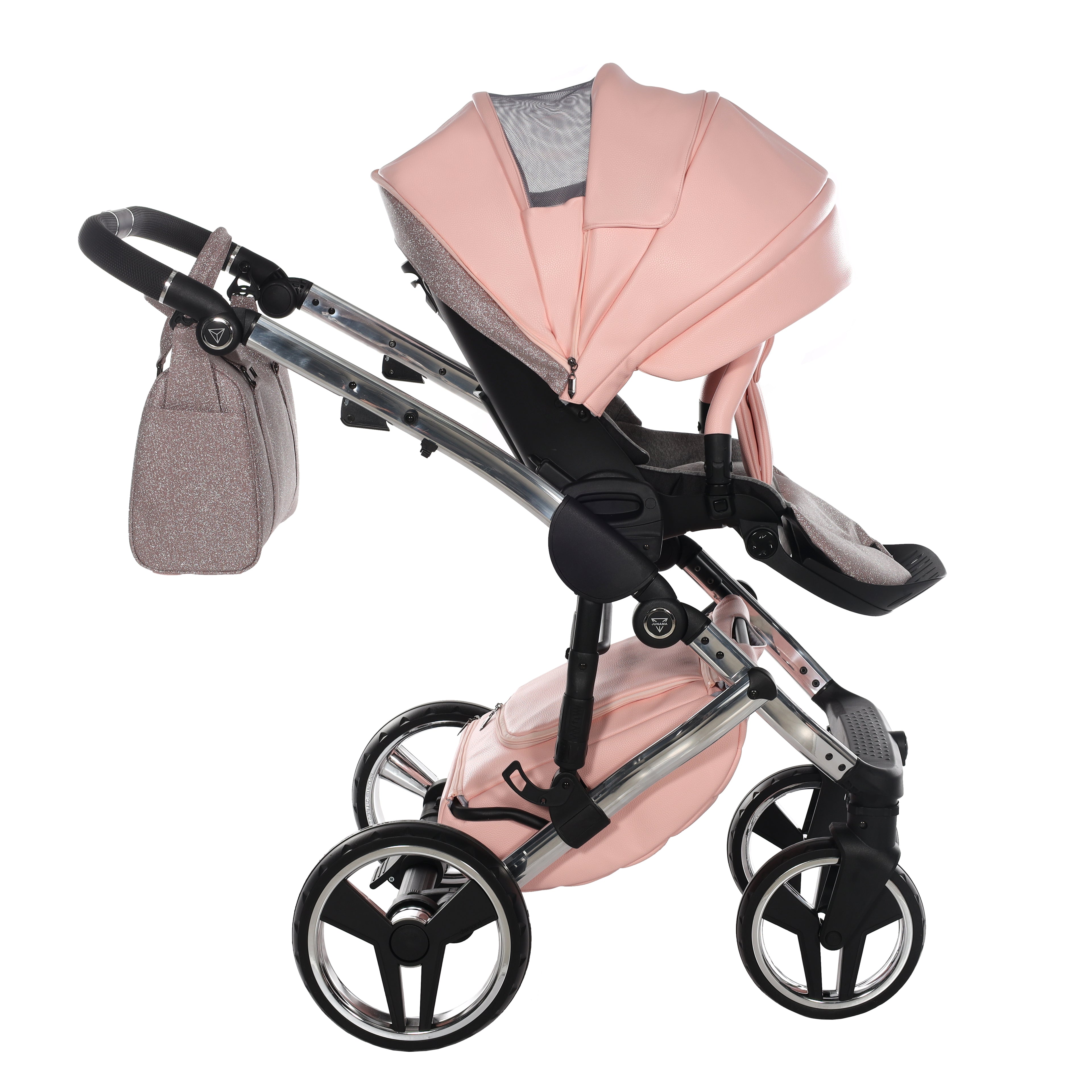Carro de bebé Junama Hand Craft Glitter Rosa
