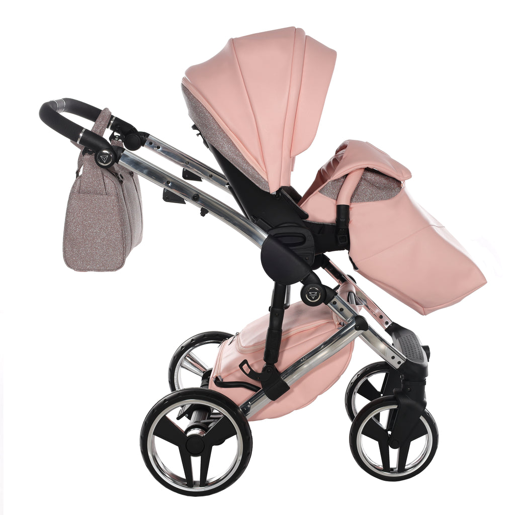 Carro de bebé Junama Hand Craft Glitter Rosa