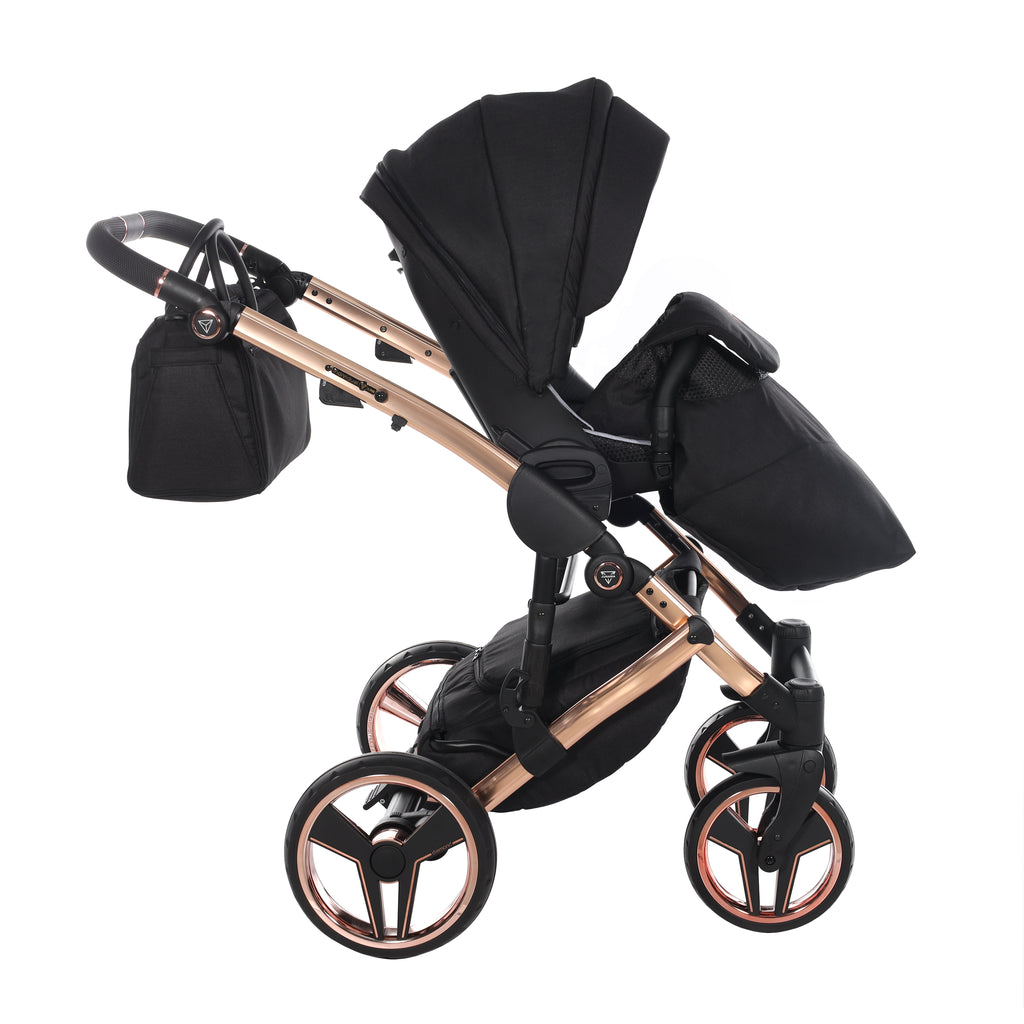 Carro de bebé Junama S-Line Negro y Bronce
