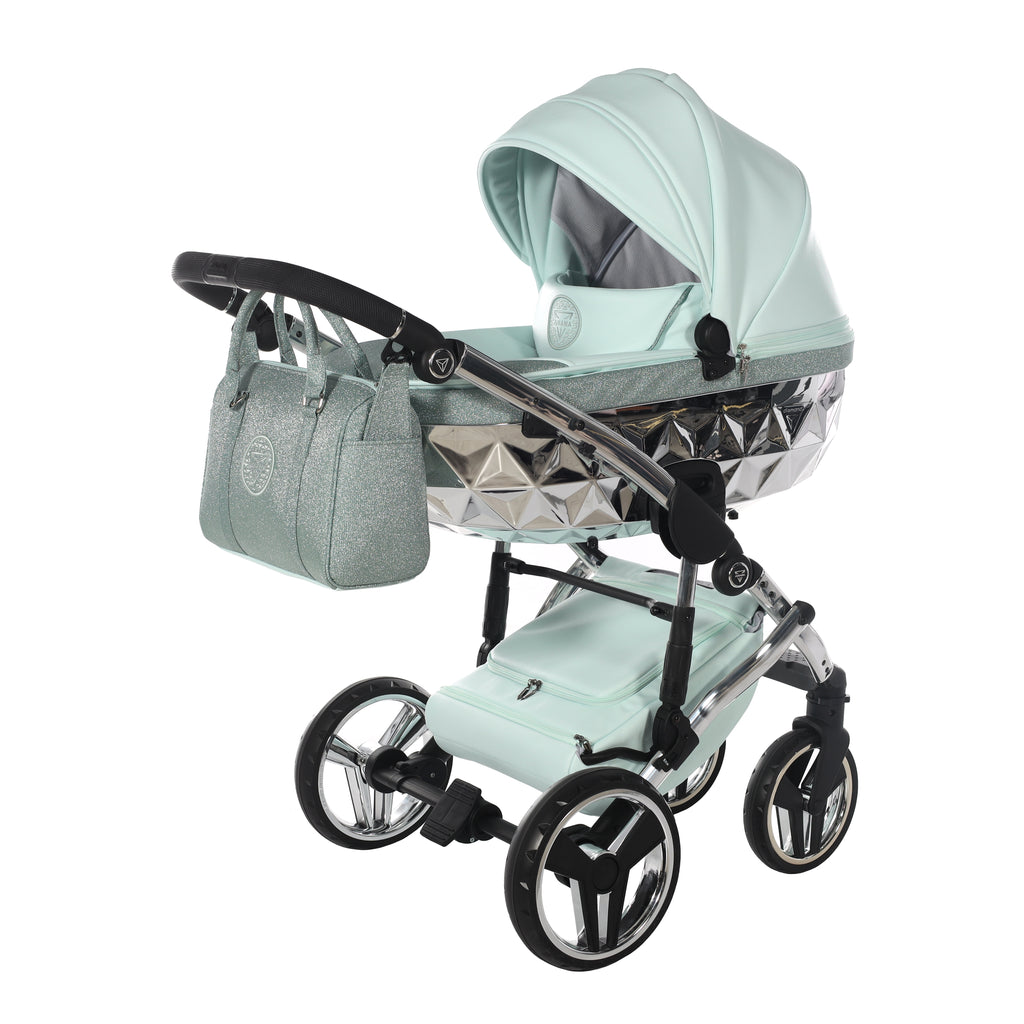 Carro de bebé Junama Hand Craft Glitter Menta