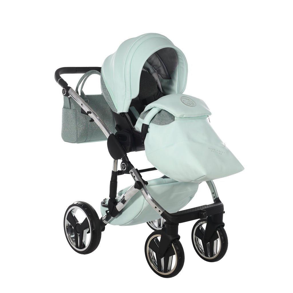 Carro de bebé Junama Hand Craft Glitter Menta