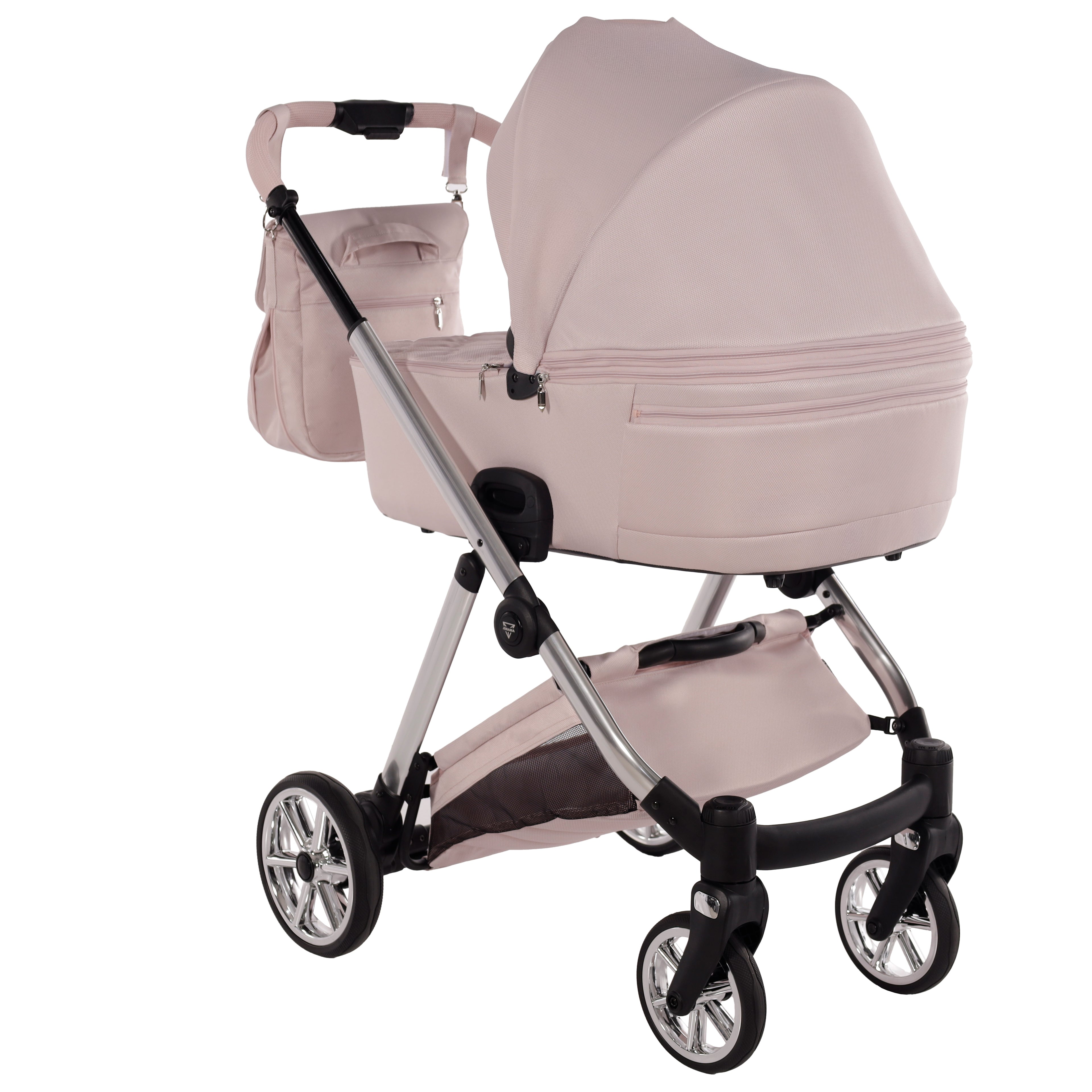 Carro de bebé Junama Elegante Rosa
