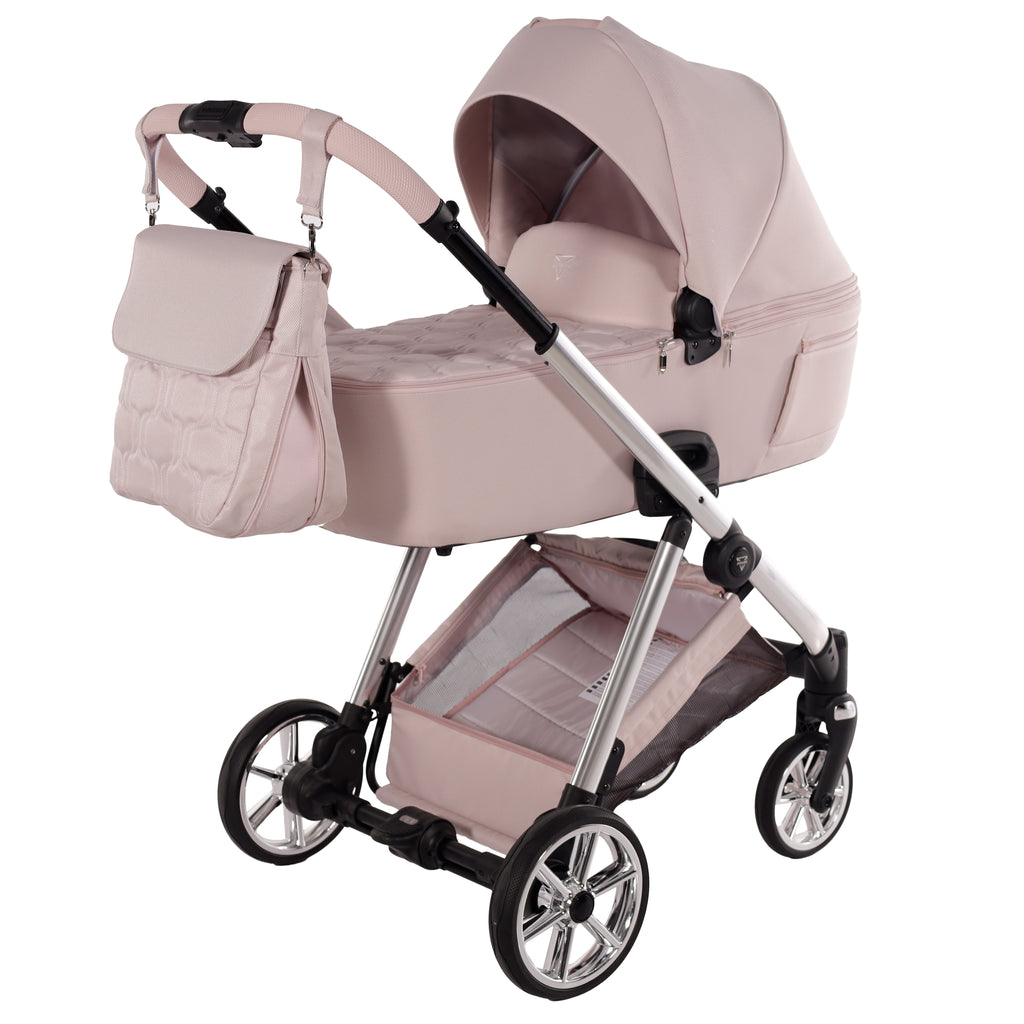 Carro de bebé Junama Elegante Rosa