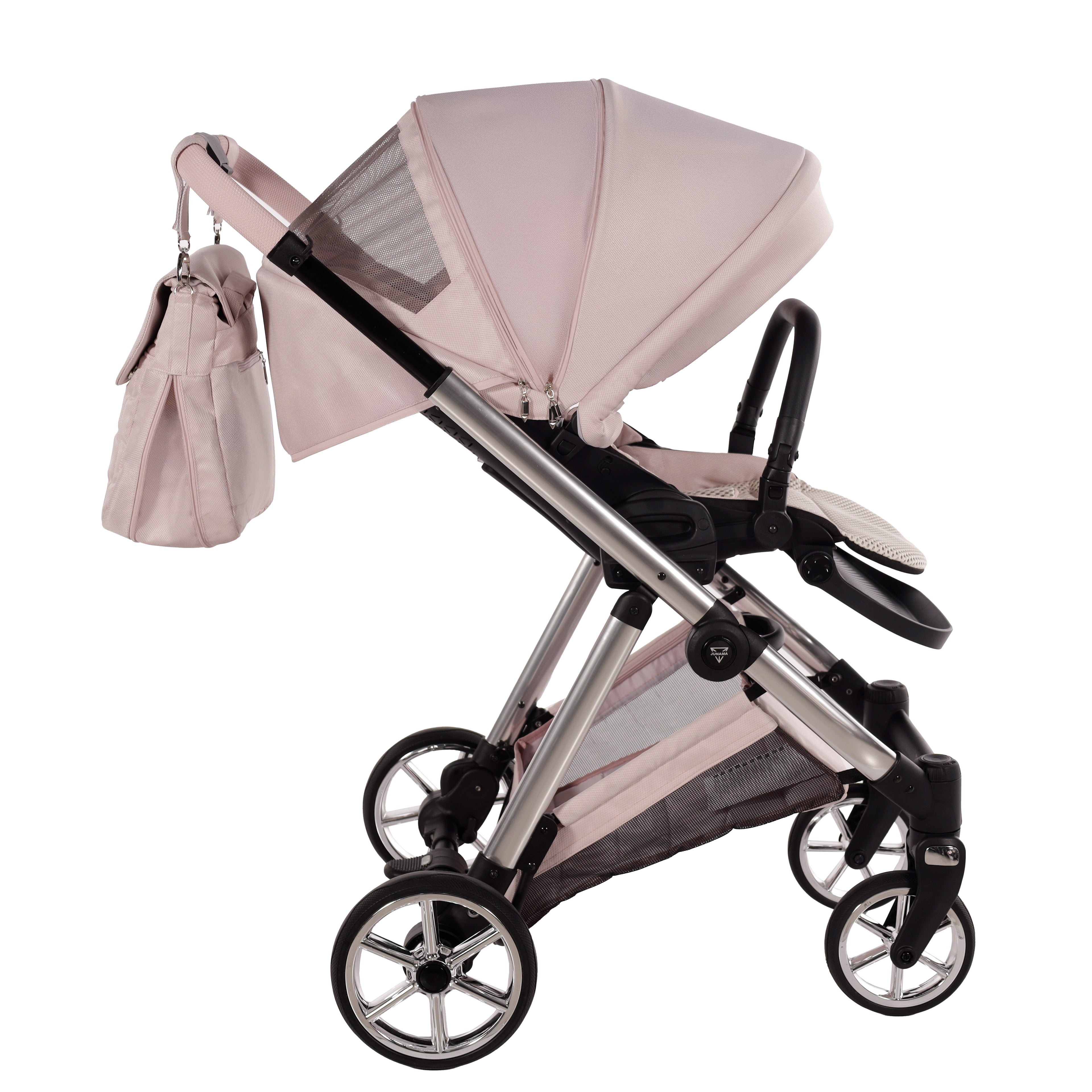 Carro de bebé Junama Elegante Rosa