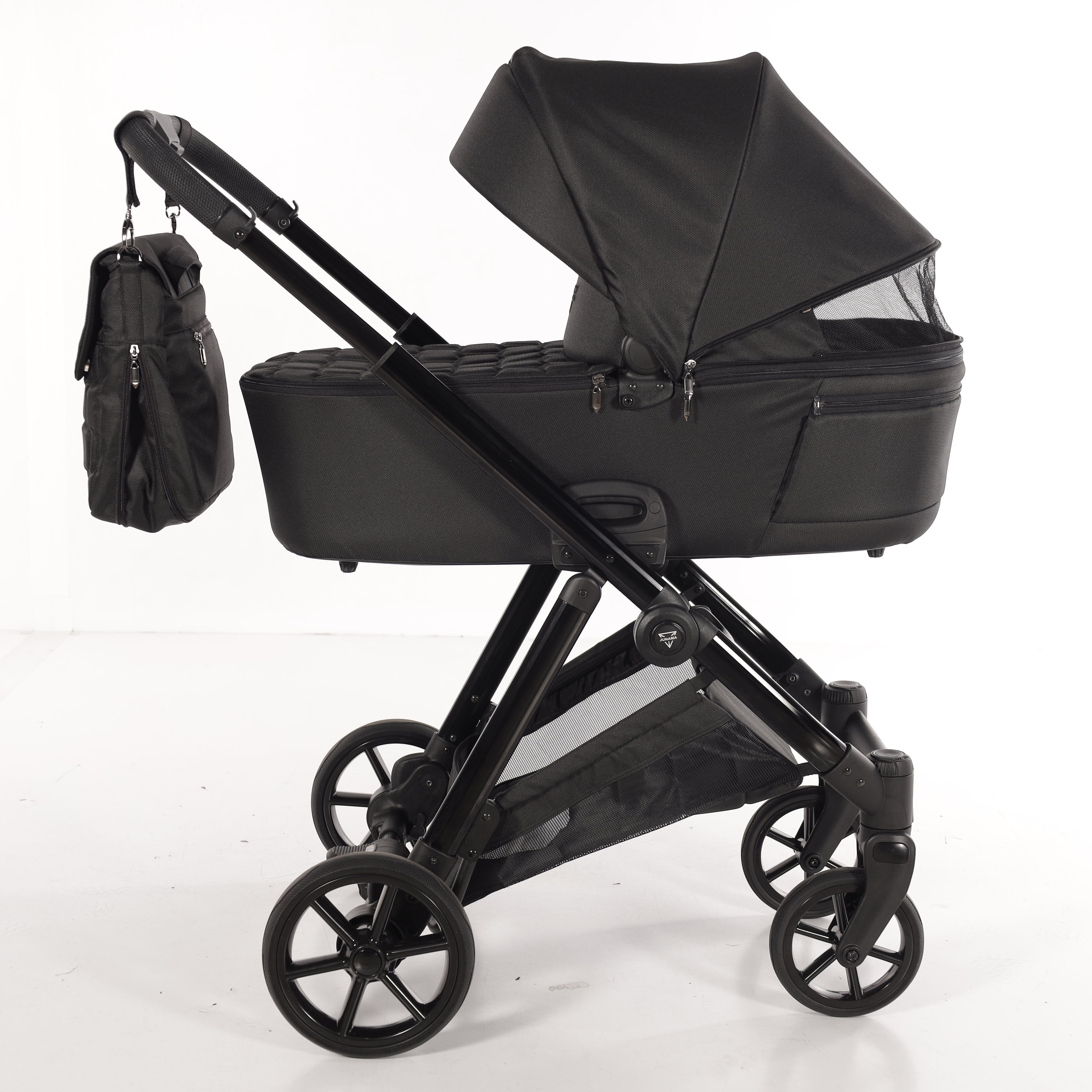 Carro de bebé Junama Elegante Negro