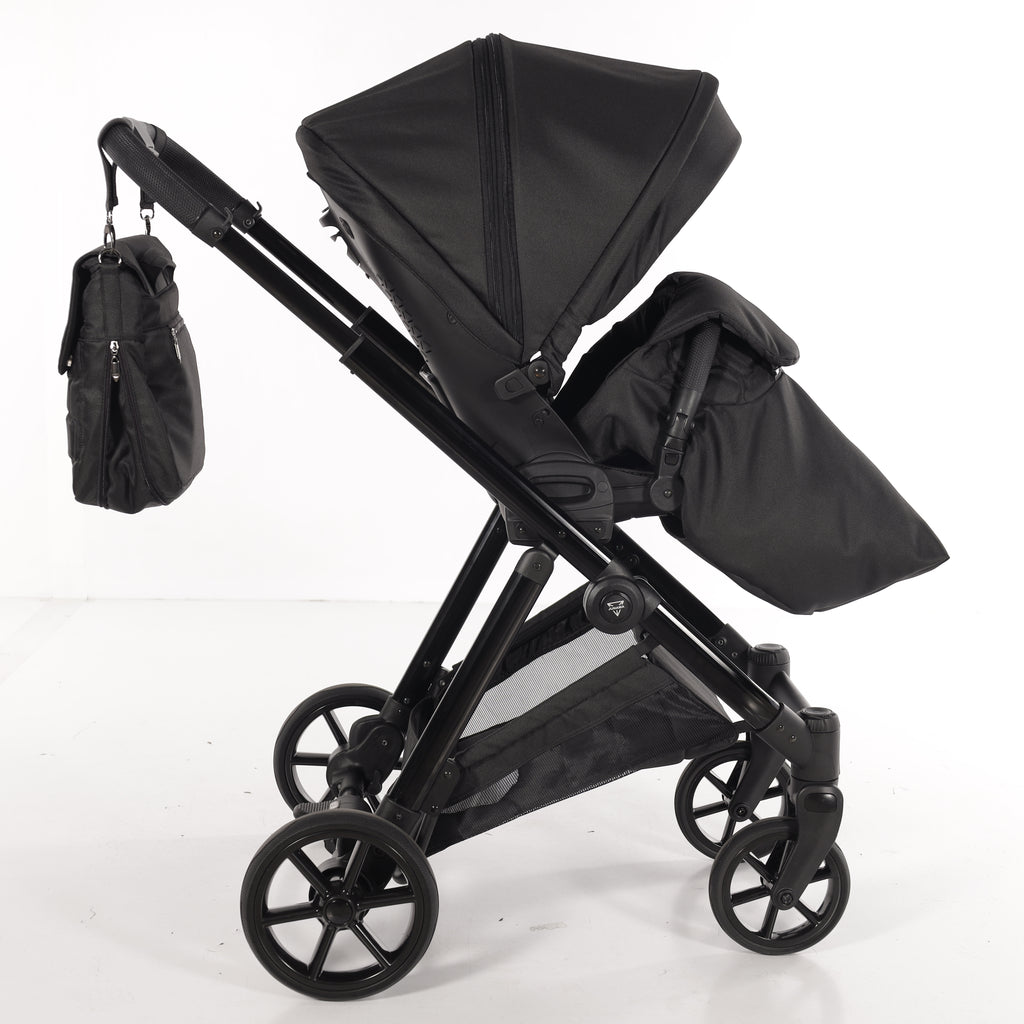 Carro de bebé Junama Elegante Negro