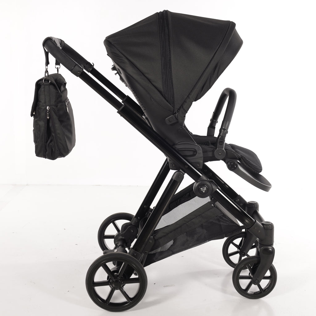 Carro de bebé Junama Elegante Negro