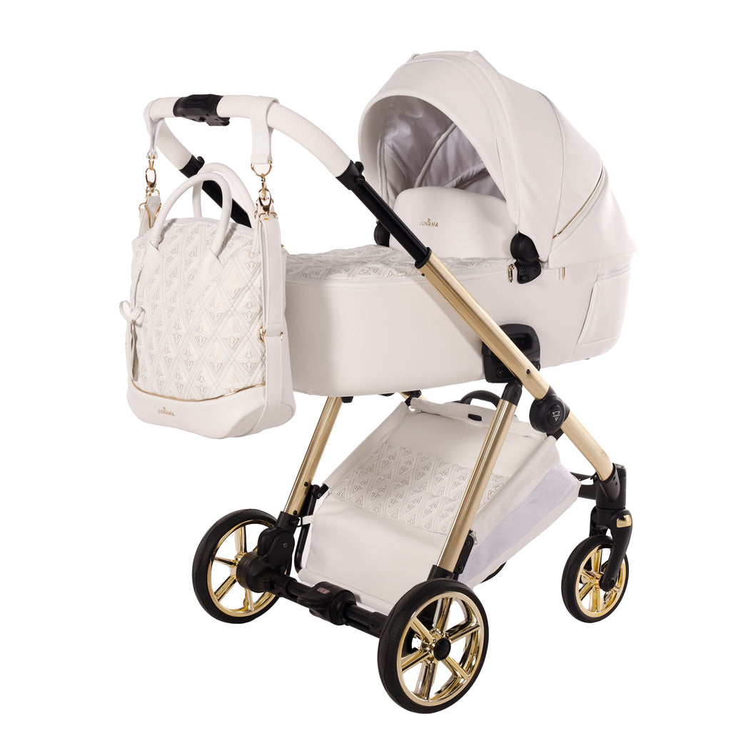 Carro de bebé Junama Art Decor Elegante Blanco