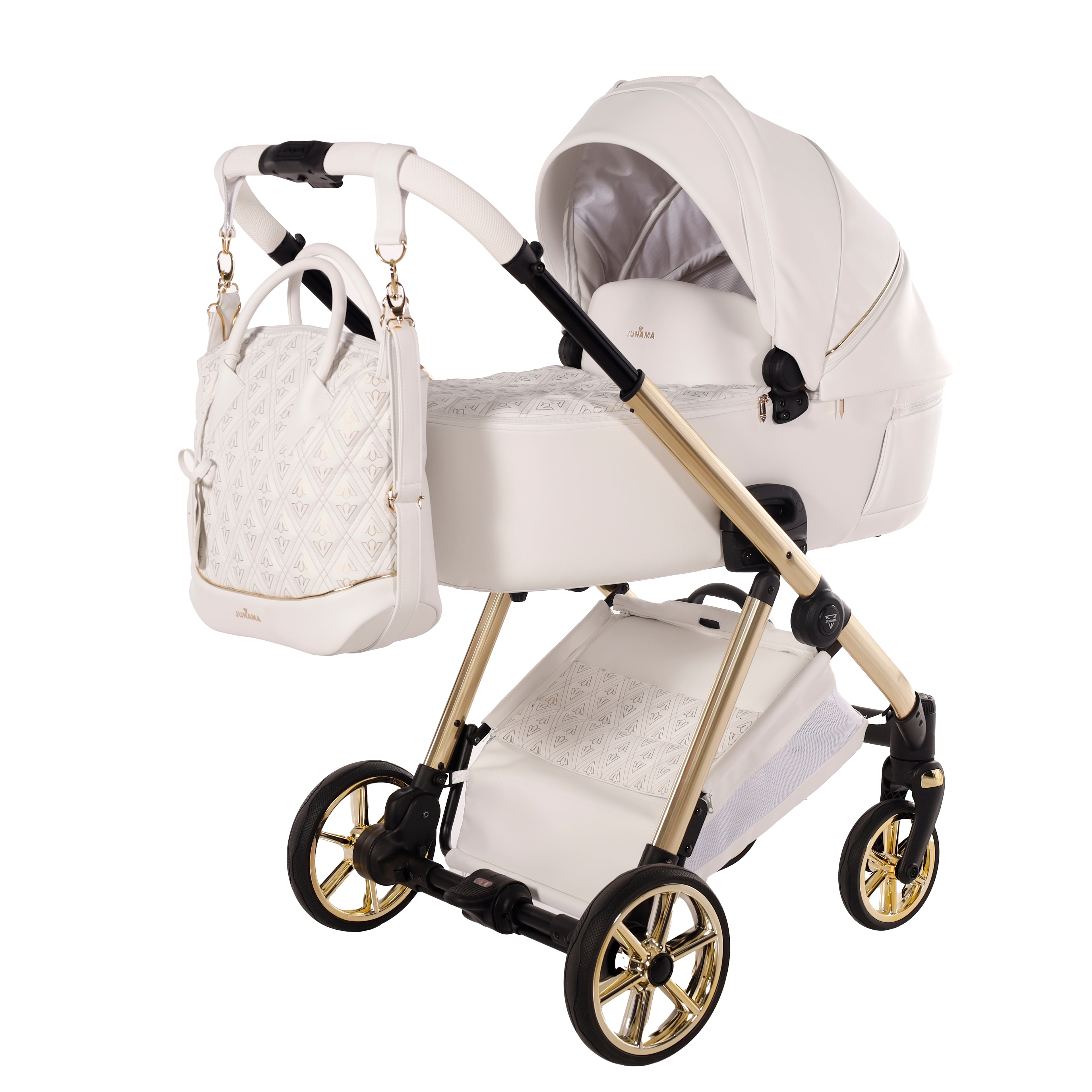 Carro de bebé Junama Art Decor Elegante Blanco