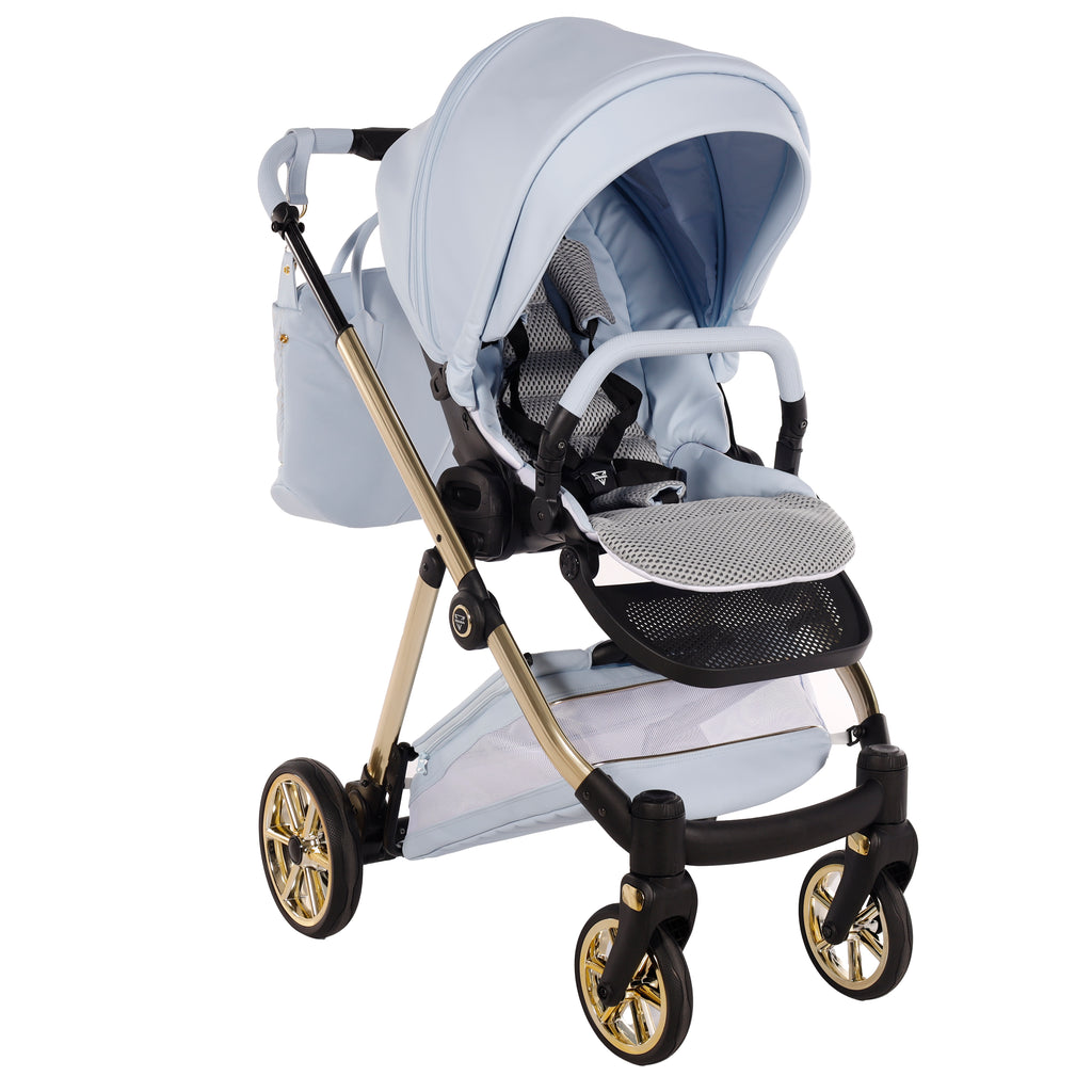 Carro de bebé Junama Art Decor Elegante Azul
