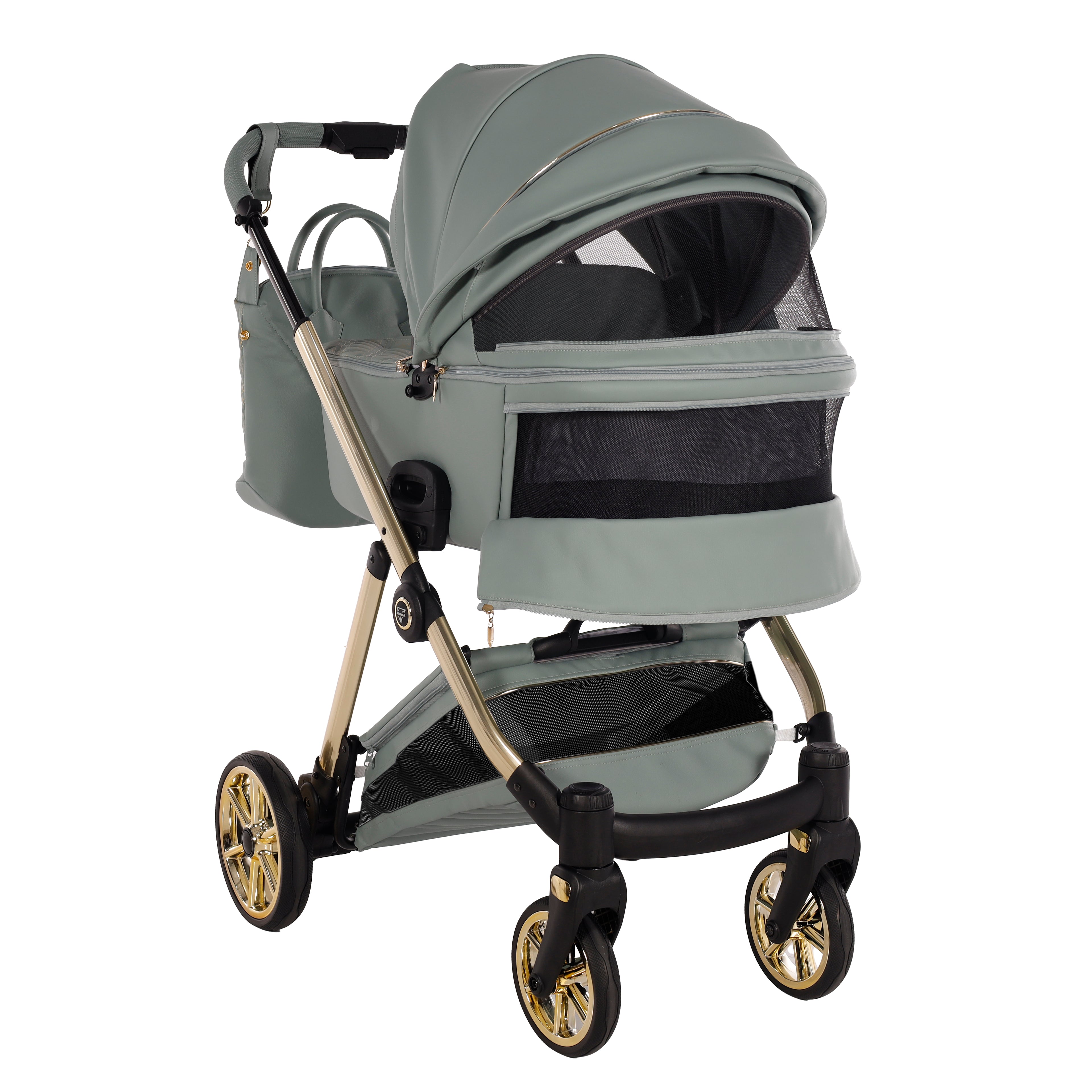 Carro de bebé Junama Art Decor Elegante Verde