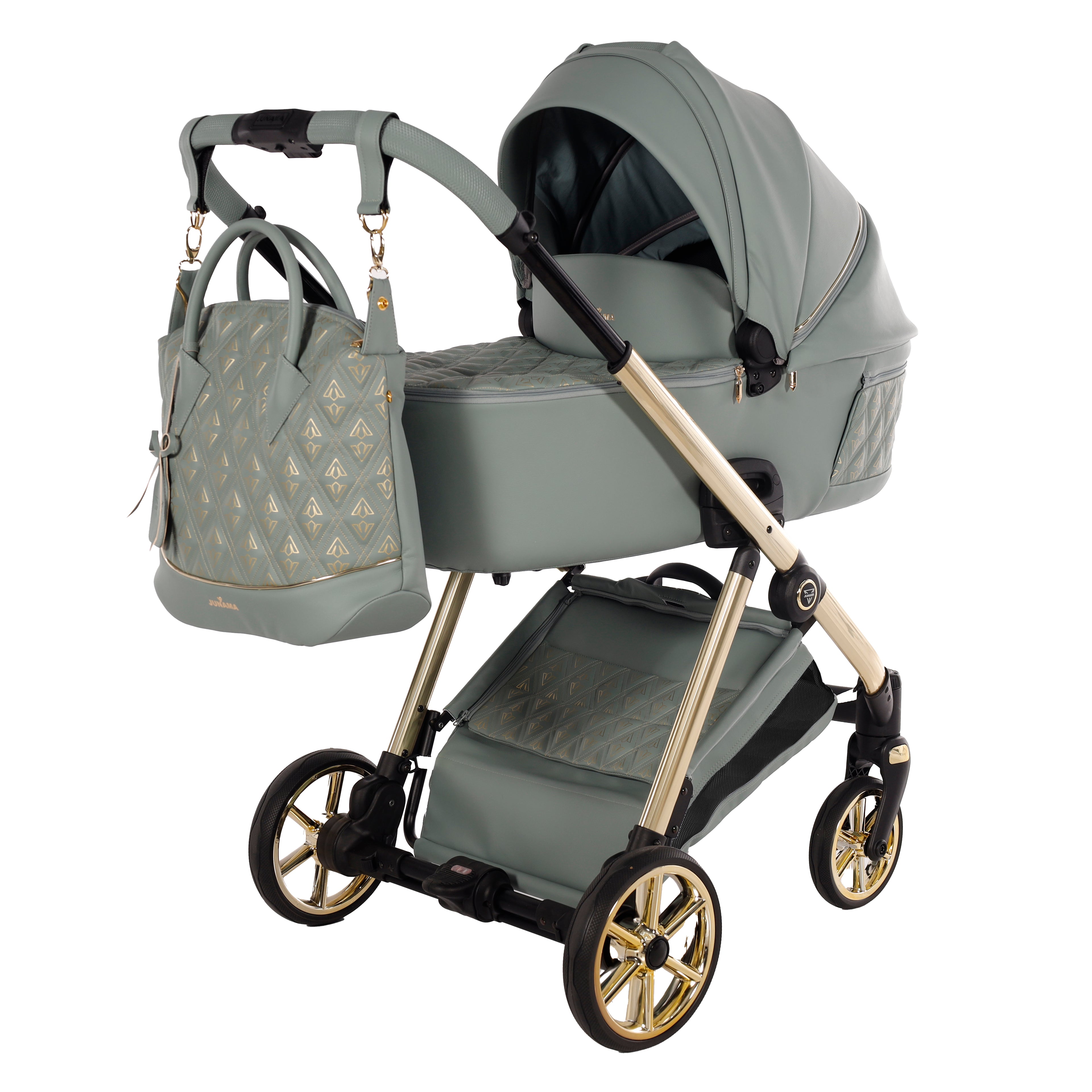 Carro de bebé Junama Art Decor Elegante Verde