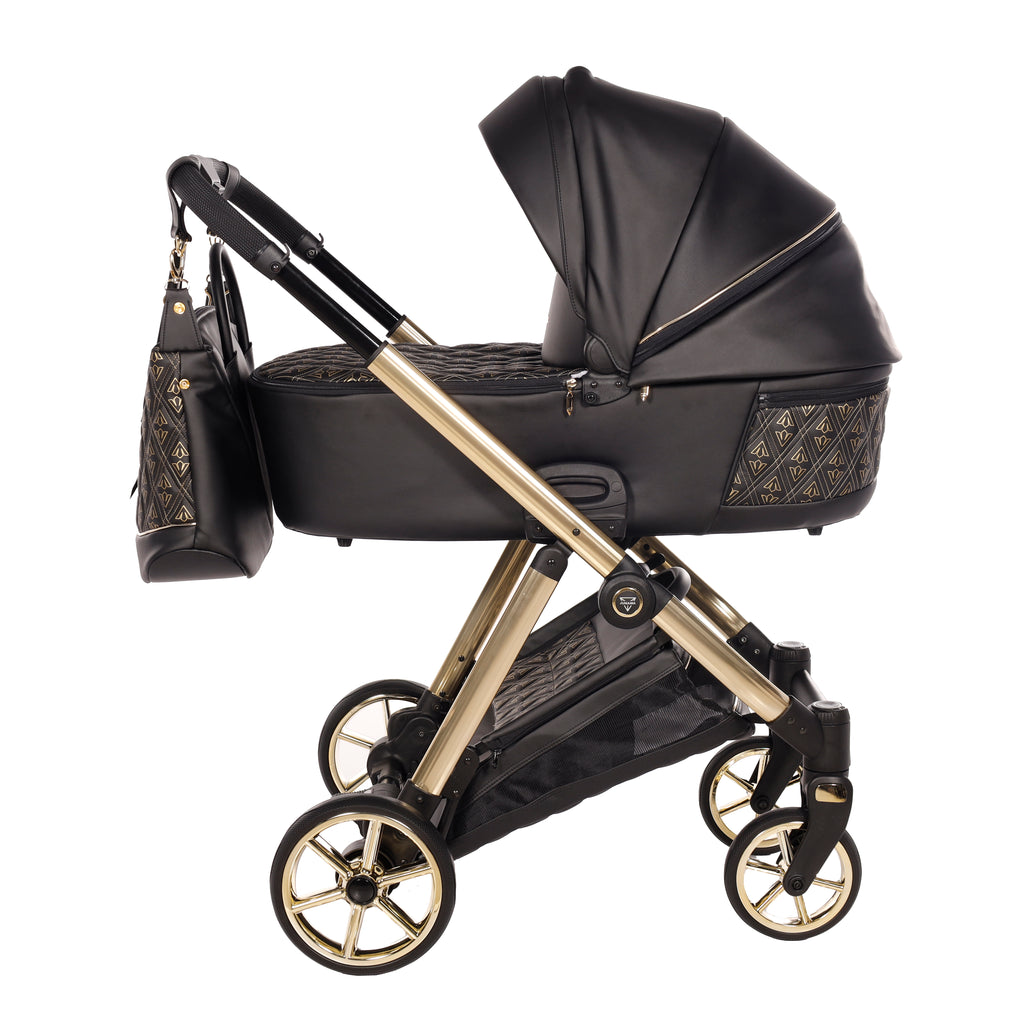 Carro de bebé Junama Art Decor Elegante Negro
