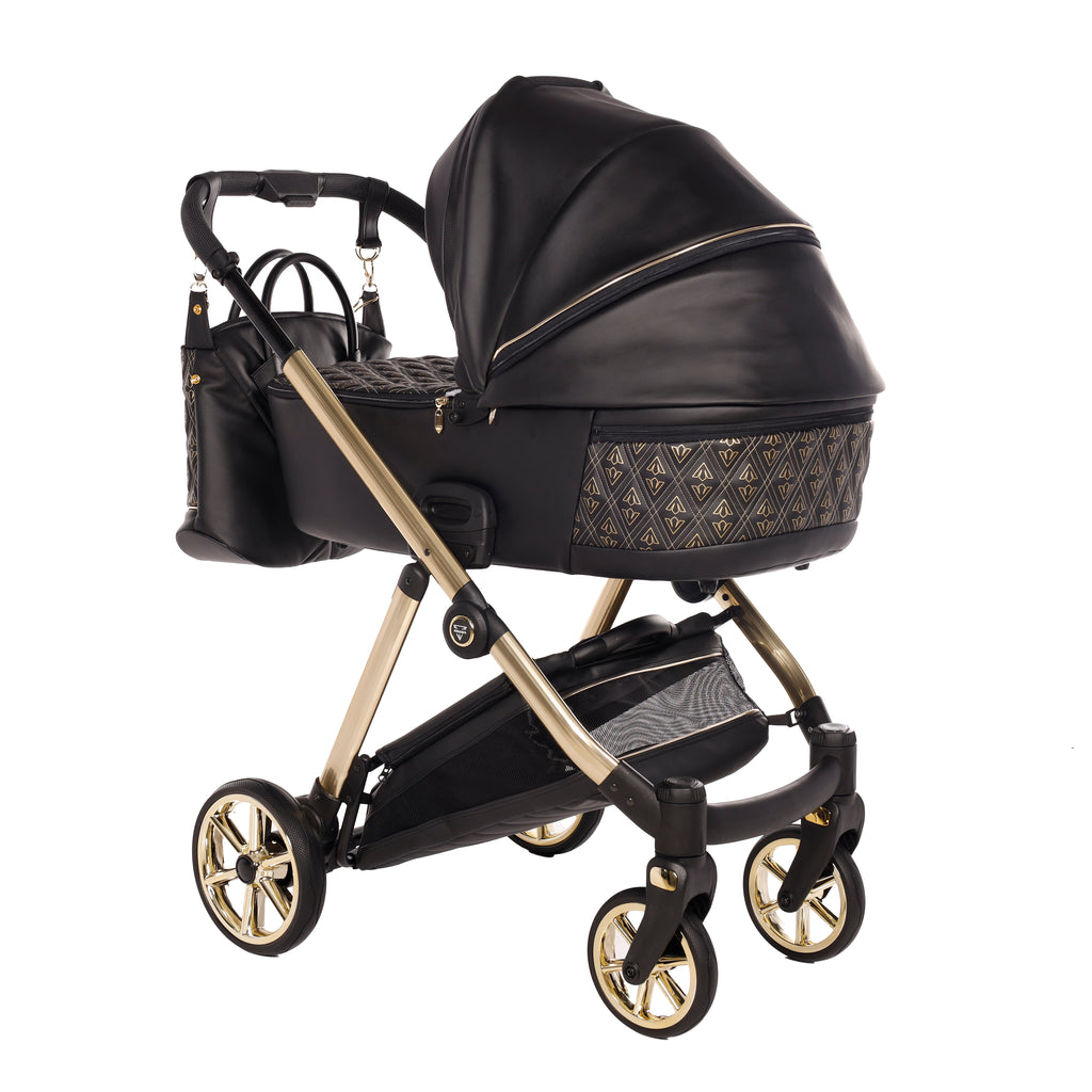 Carro de bebé Junama Art Decor Elegante Negro
