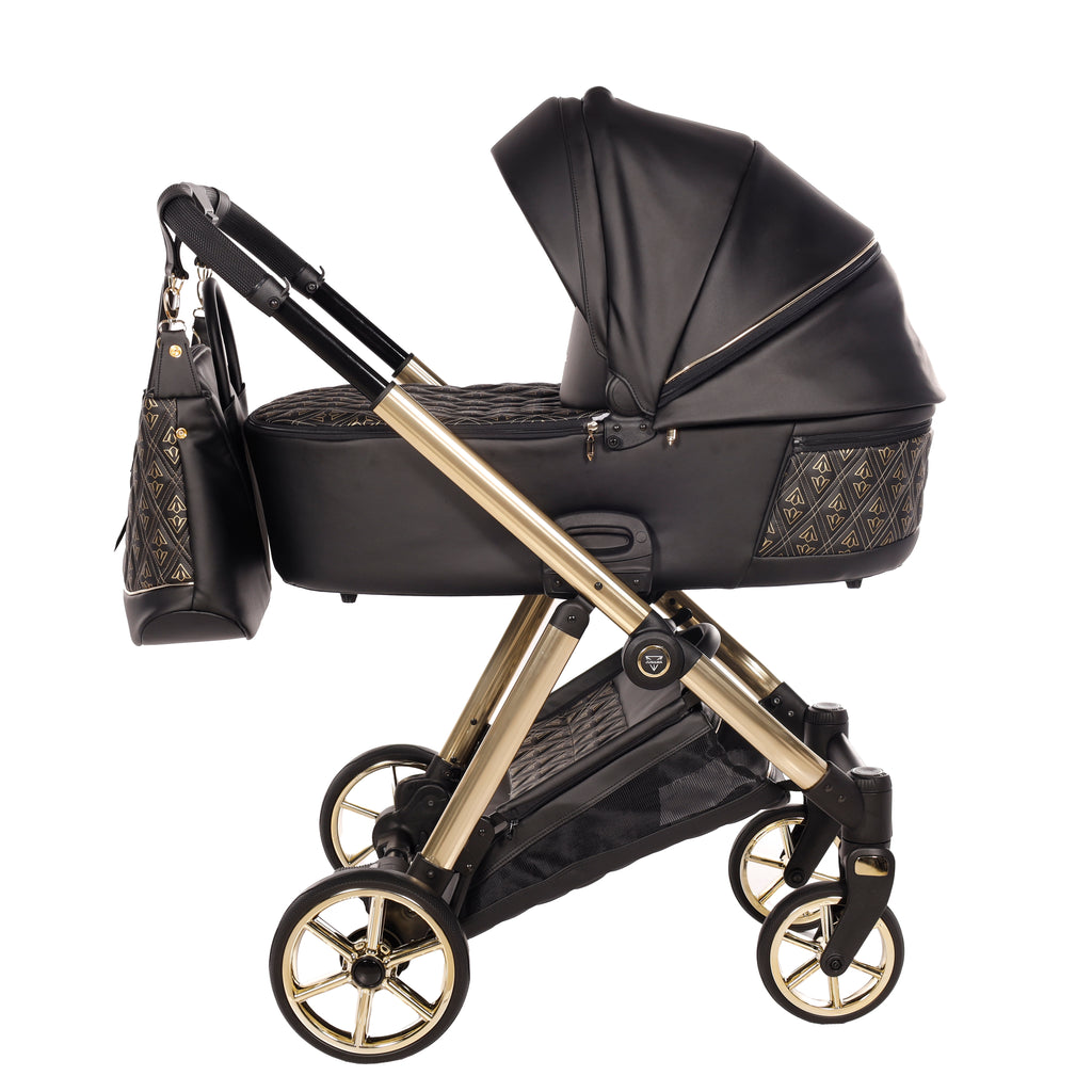 Carro de bebé Junama Art Decor Elegante Negro