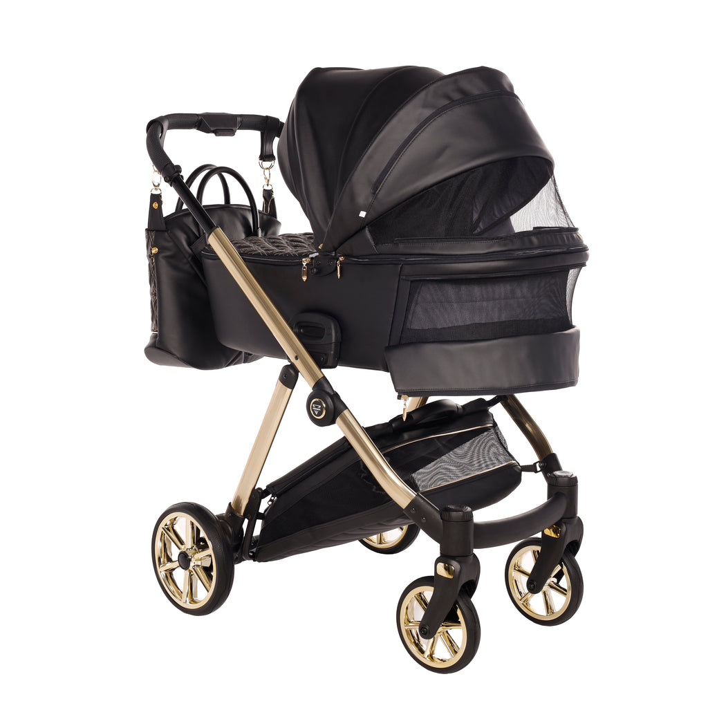 Carro de bebé Junama Art Decor Elegante Negro