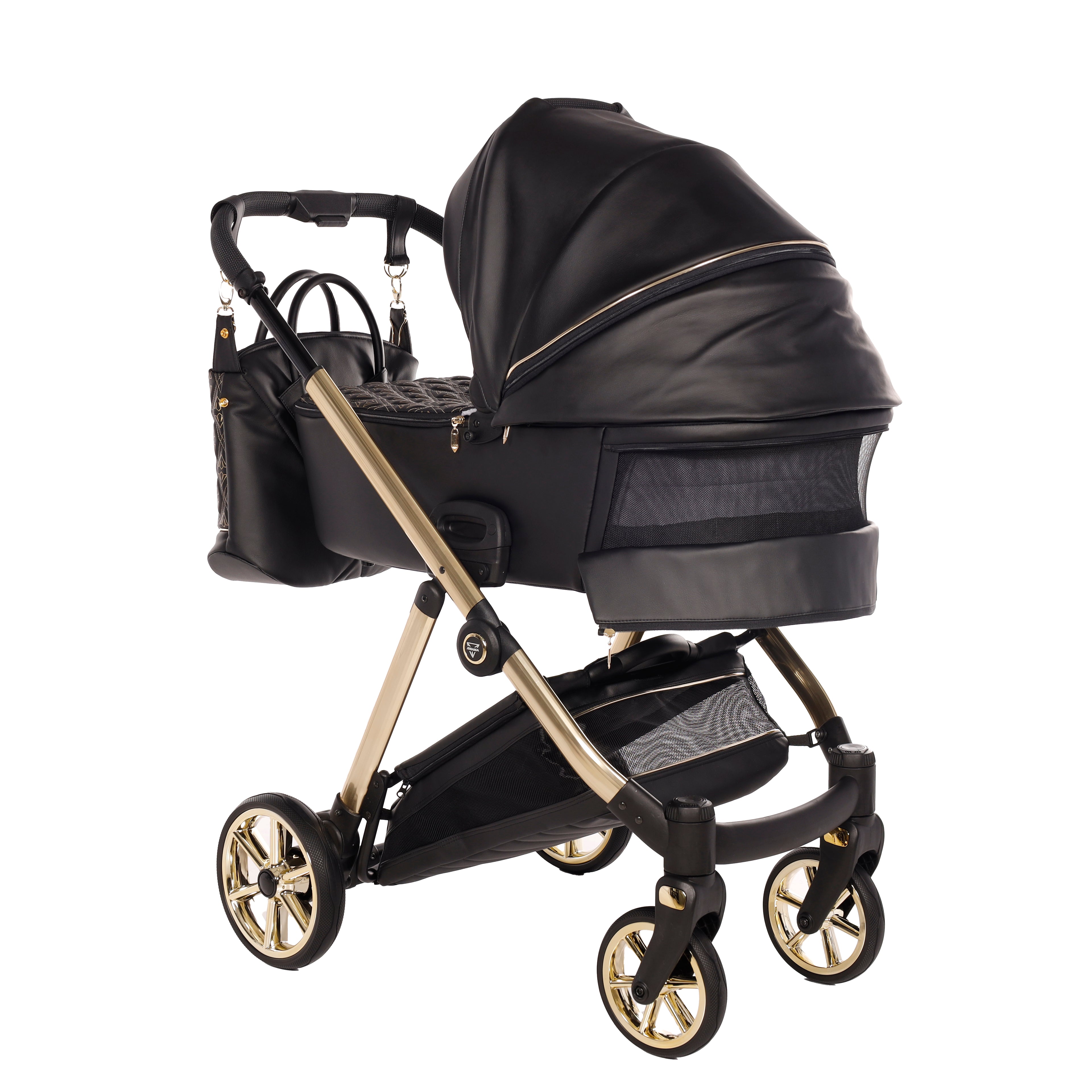 Carro de bebé Junama Art Decor Elegante Negro