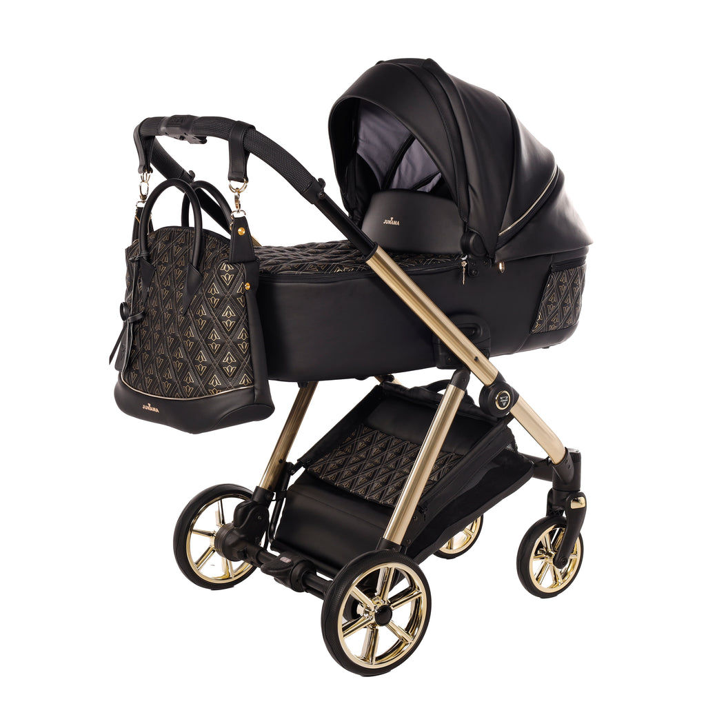 Carro de bebé Junama Art Decor Elegante Negro