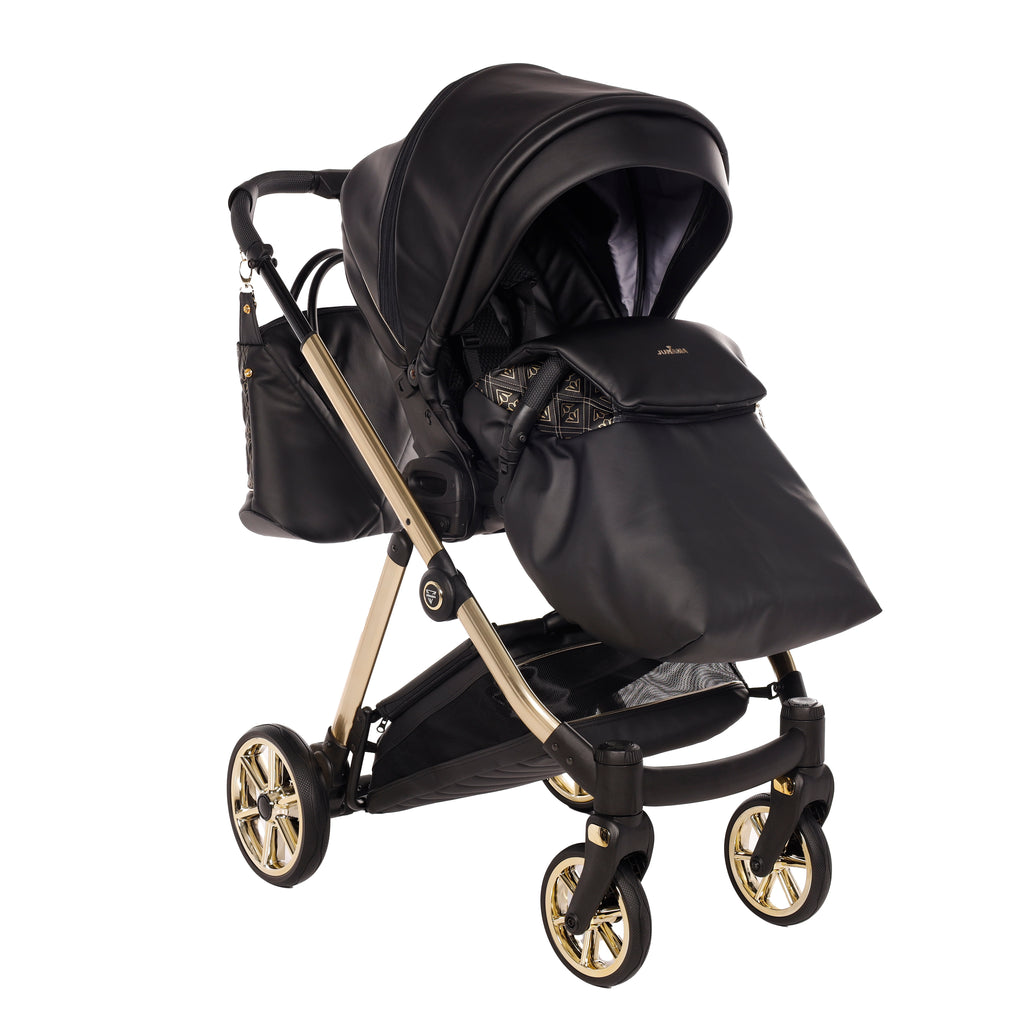 Carro de bebé Junama Art Decor Elegante Negro