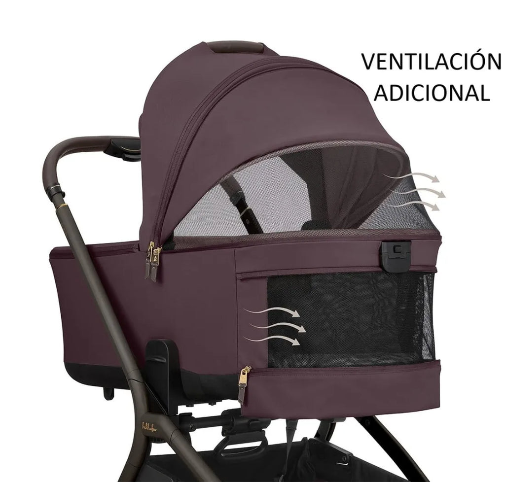 Carro de bebé Goya Platinum kikkaboo burdeos