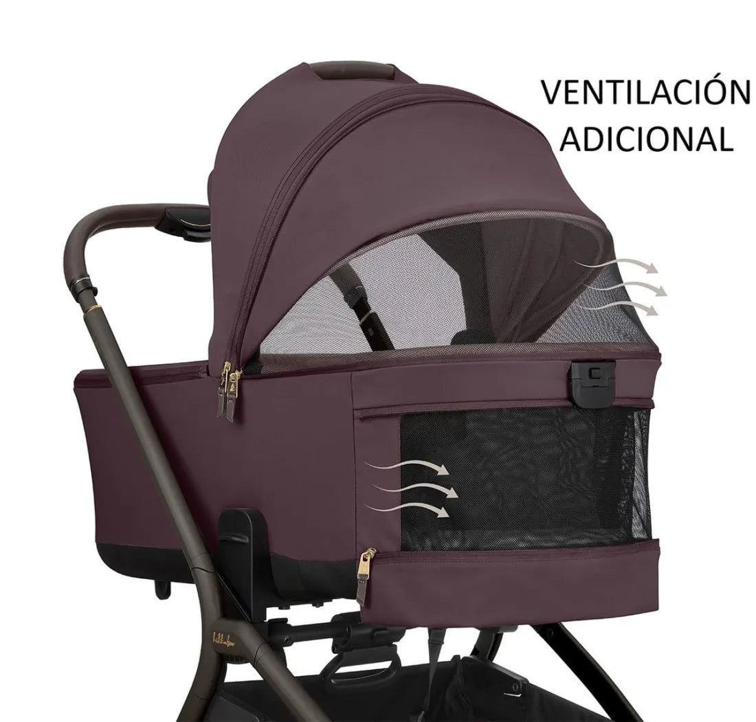 Carro de bebé Goya Platinum kikkaboo burdeos