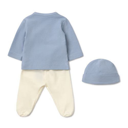 SET BEBÉ PRIMERA PUESTA TOUS AZUL