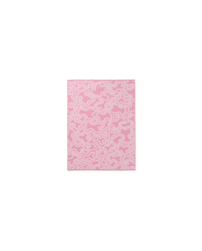 MANTA REVERSIBLE NILO TOUS ROSA