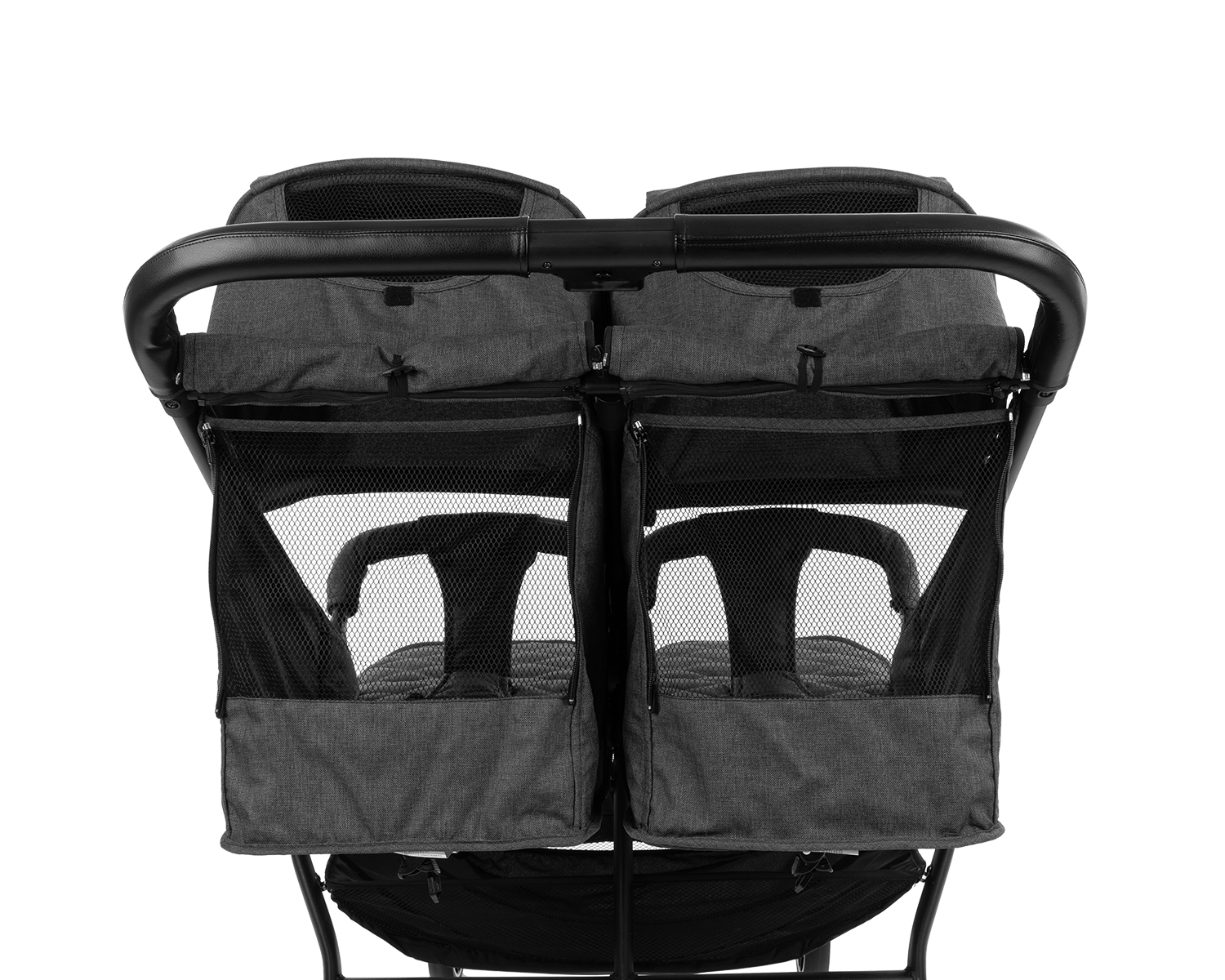 Carrito gemelar Happy 2 Gris Oscuro