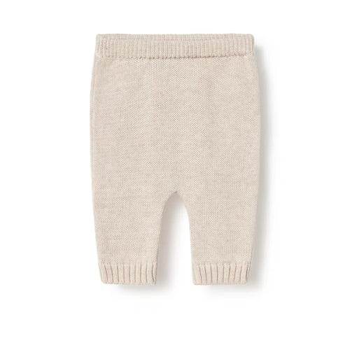 CONJUNTO DE BEBÉ DE RECIÉN NACIDO TRICOT BEIG