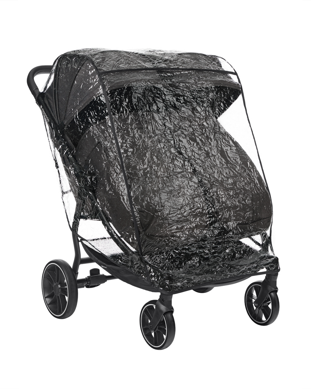 Carrito gemelar Happy 2 Negro