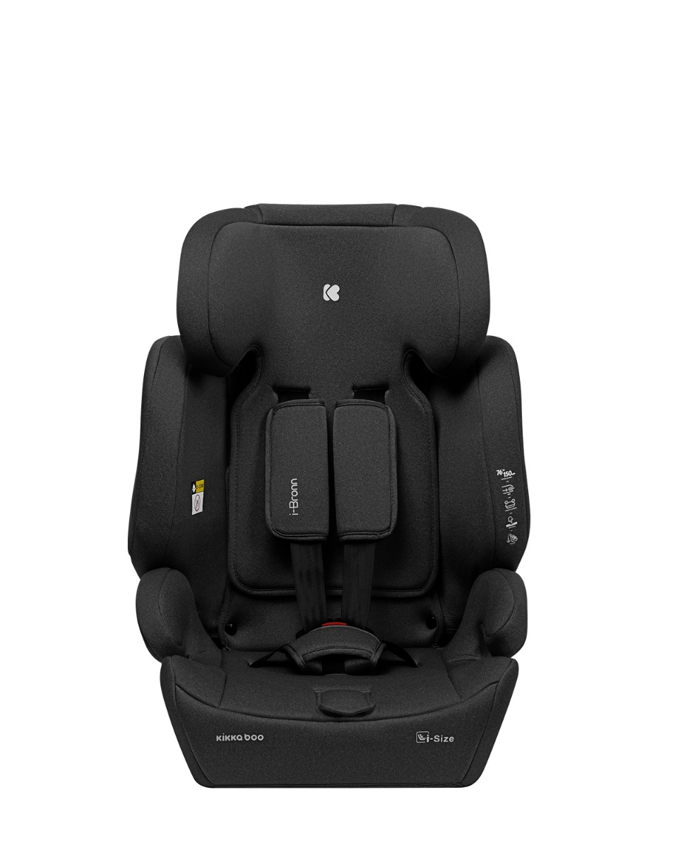 Silla de coche 76-150 cm i-Bronn i-SIZE Negro