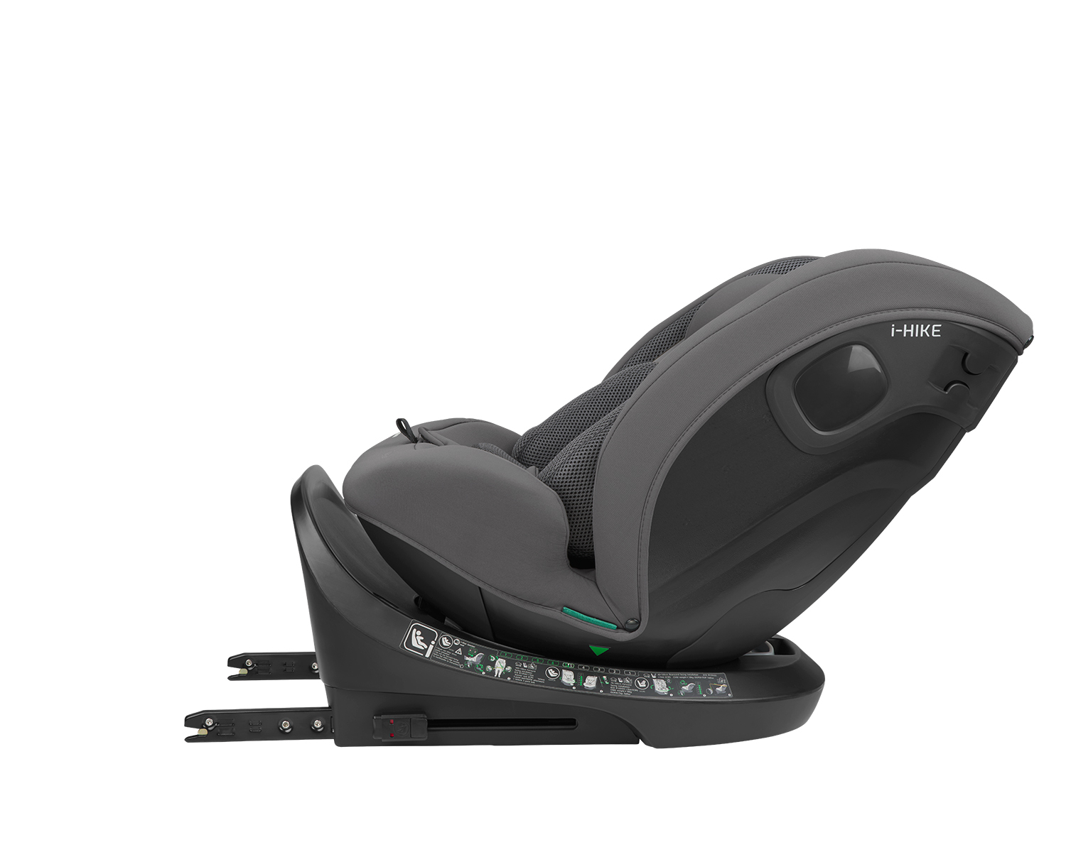 Silla de coche 40-150 cm i-Hike i-SIZE Gris Oscuro 2026