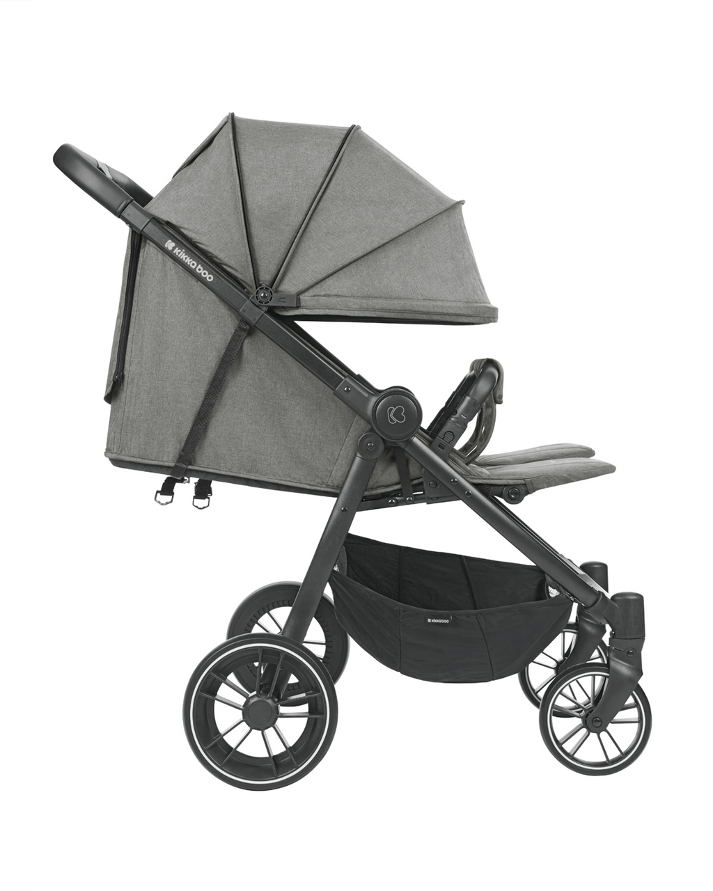 Carrito gemelar Happy 2 Gris Claro
