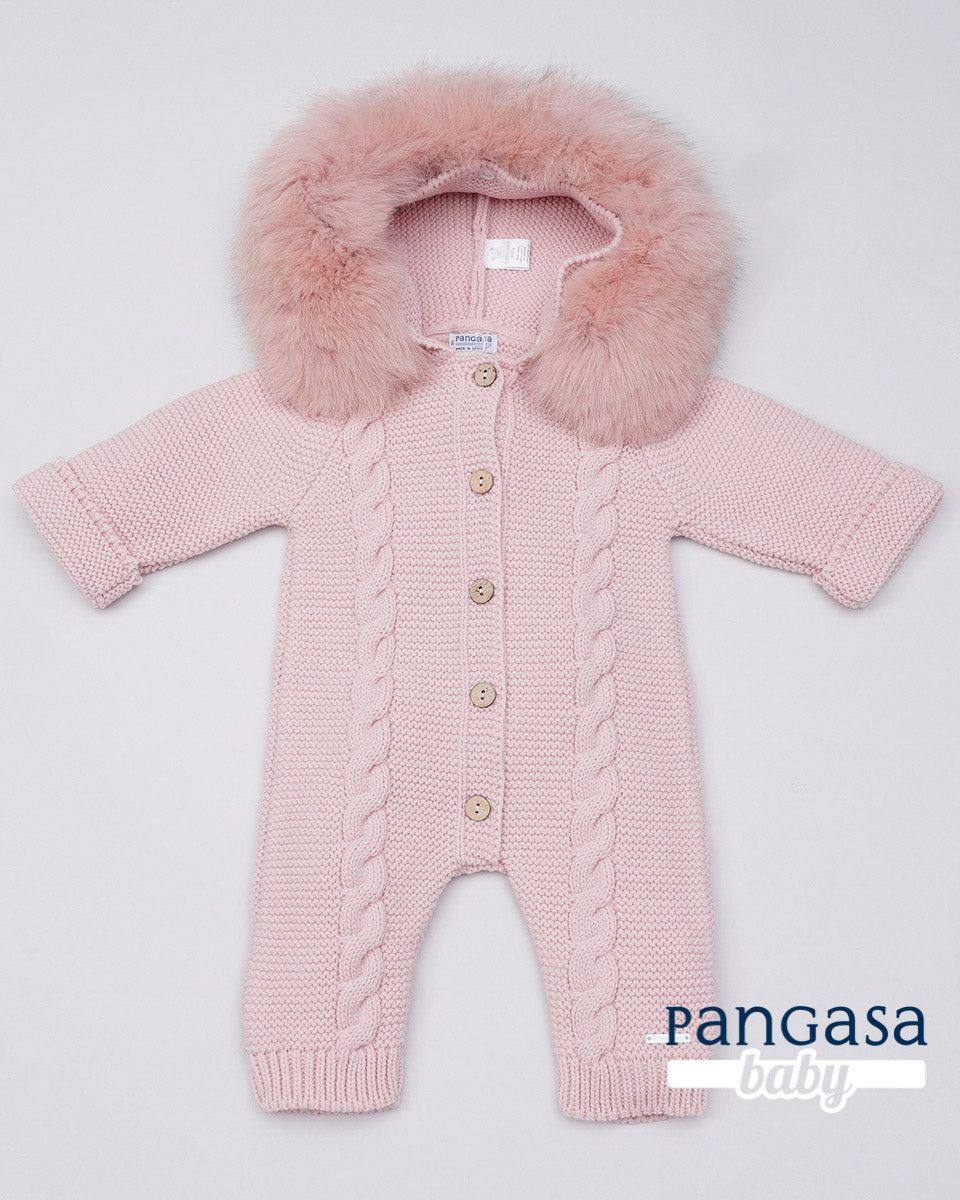 Pangasa Baby- Buzo ochos Rosa Empolvado