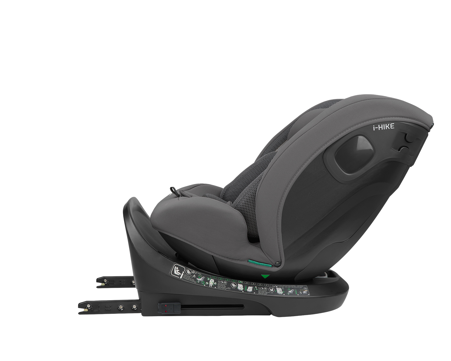 Silla de coche 40-150 cm i-Hike i-SIZE Gris Oscuro 2026