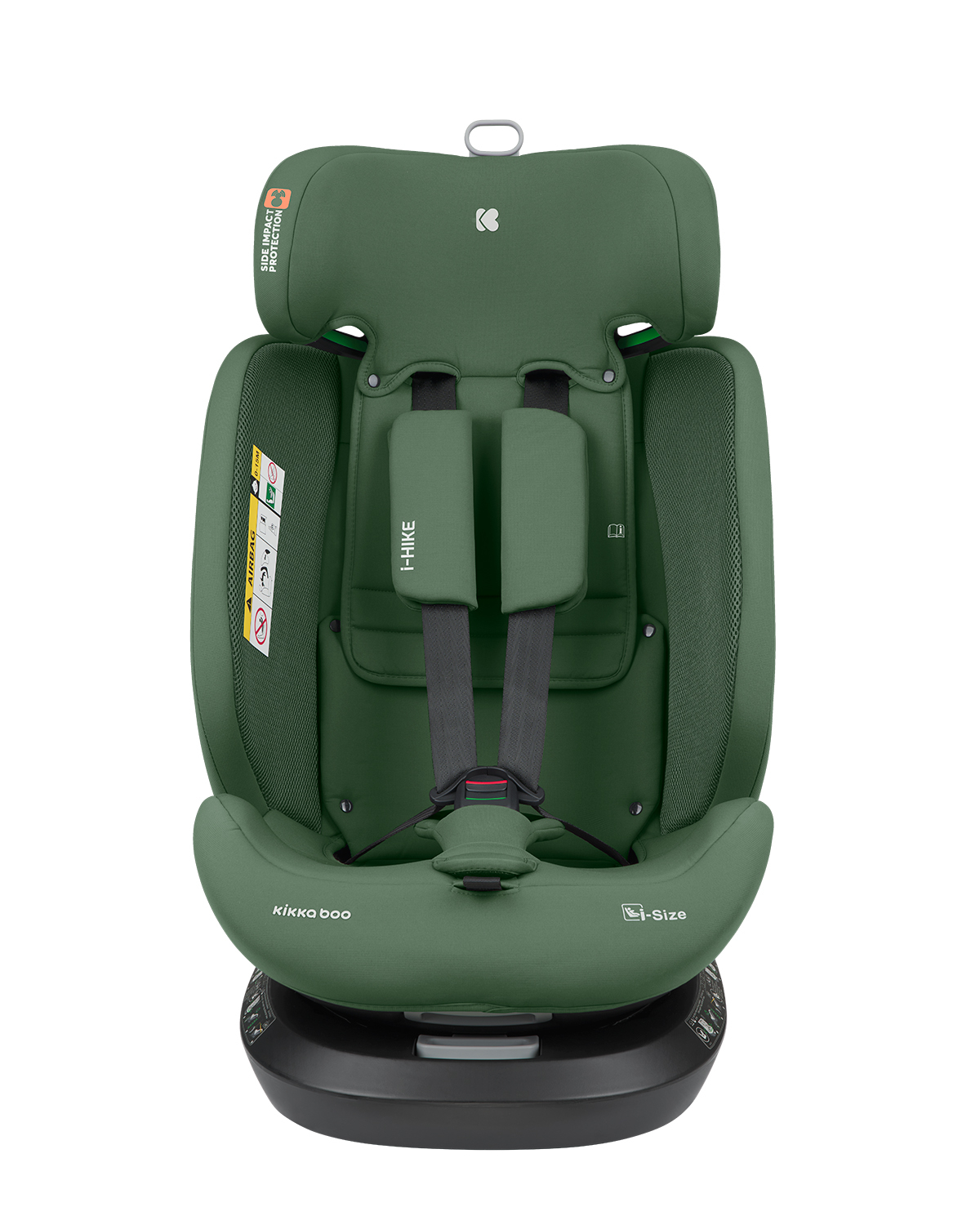 Silla de coche 40-150 cm i-Hike i-SIZE verde militar 2026